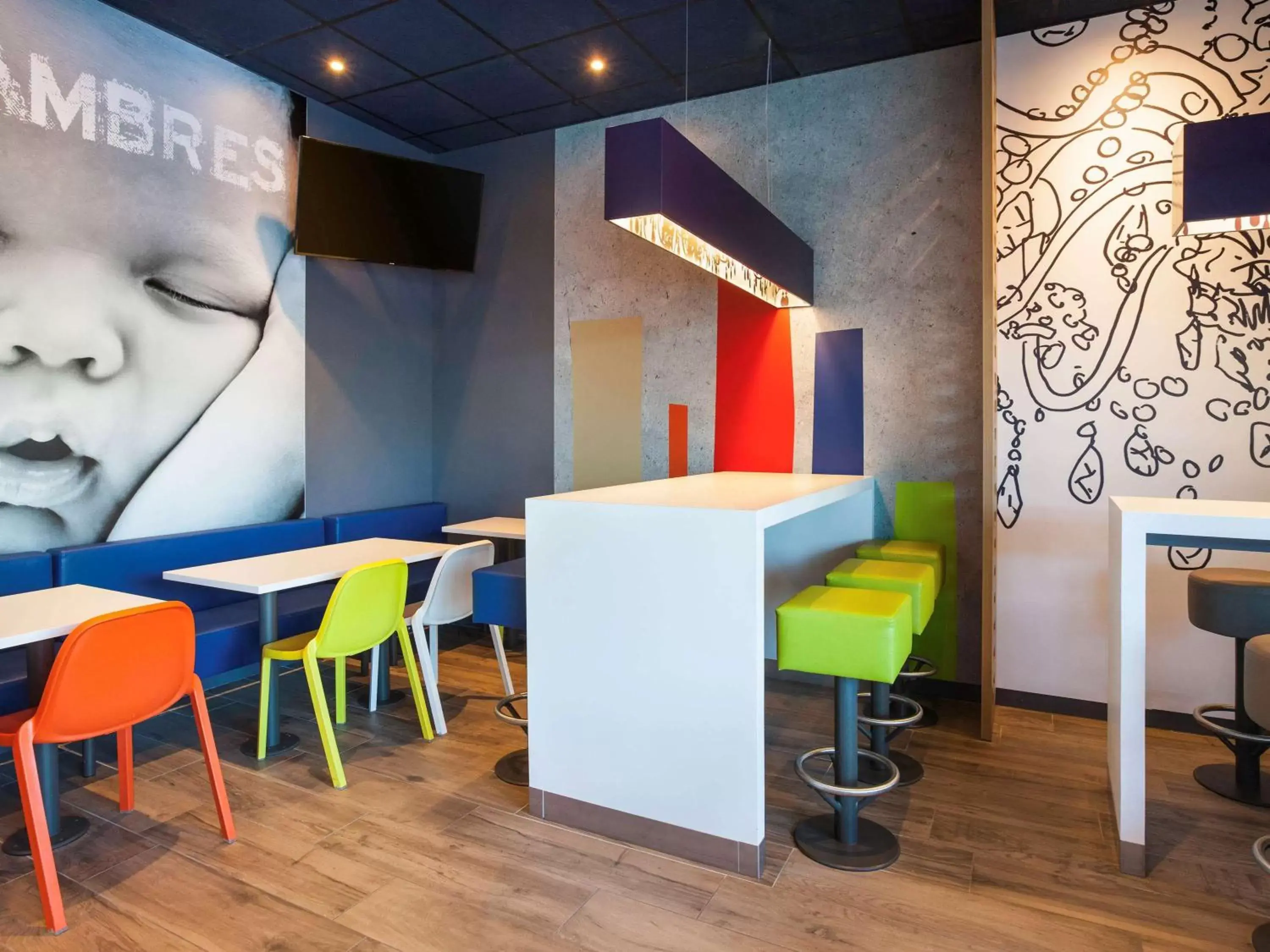 Restaurant/places to eat in Ibis Budget Mulhouse Centre Gare