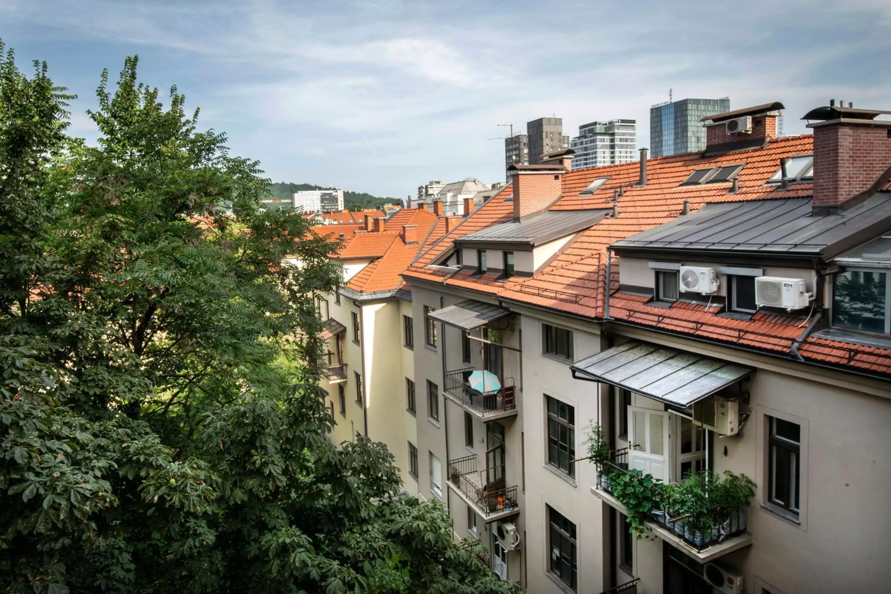 View (from property/room) in City Hotel Ljubljana