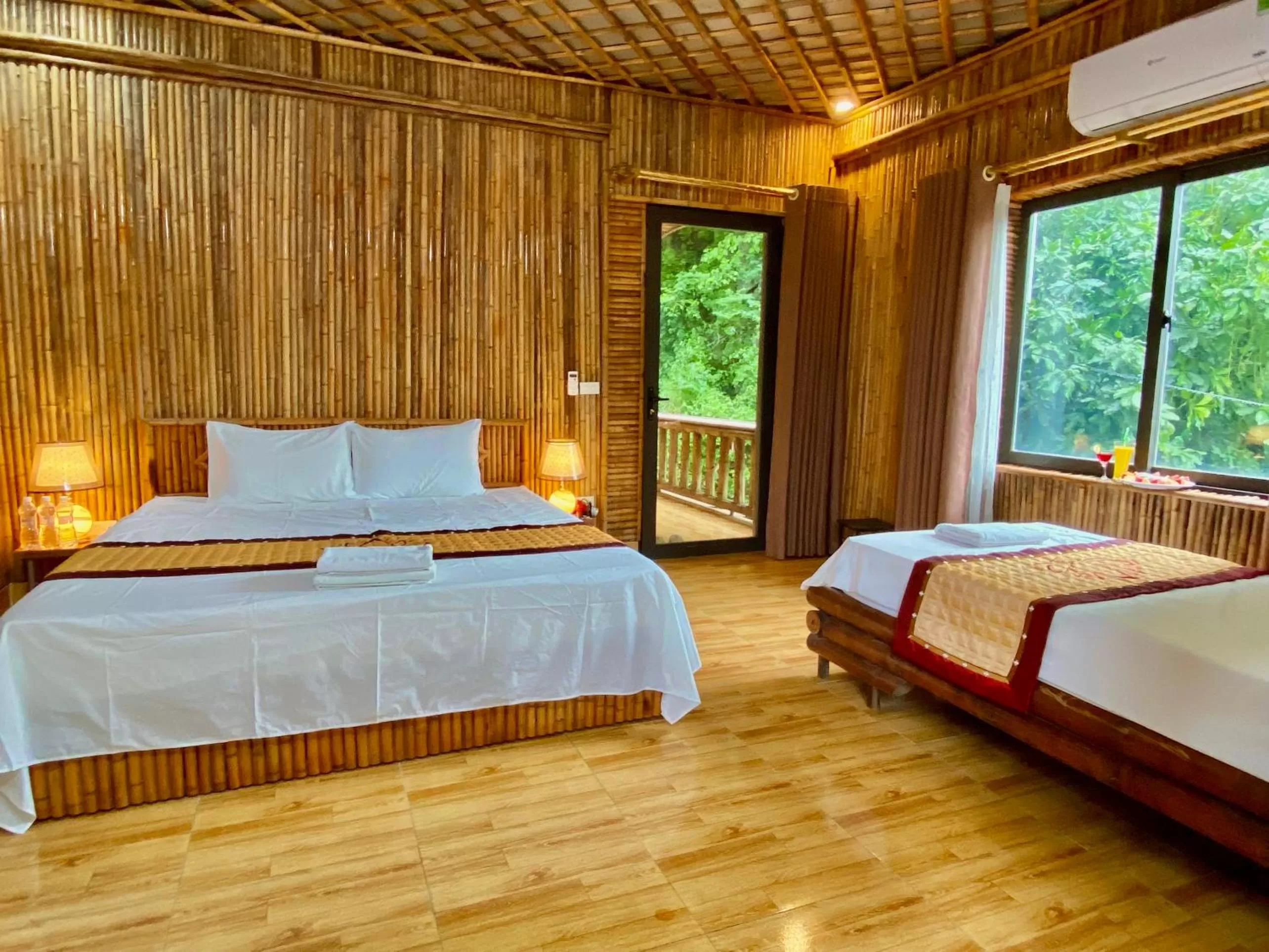 Photo of the whole room, Bed in Bamboo Hill Villa
