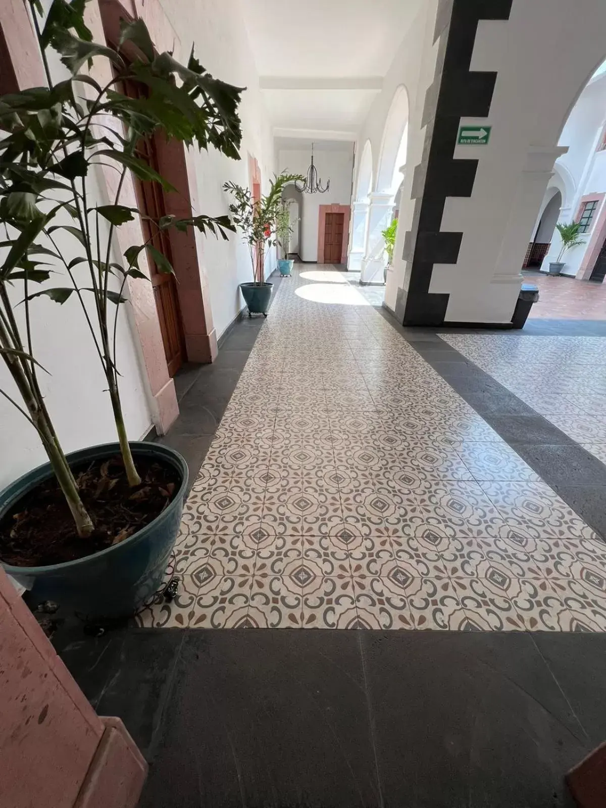 Patio in Hotel Catedral