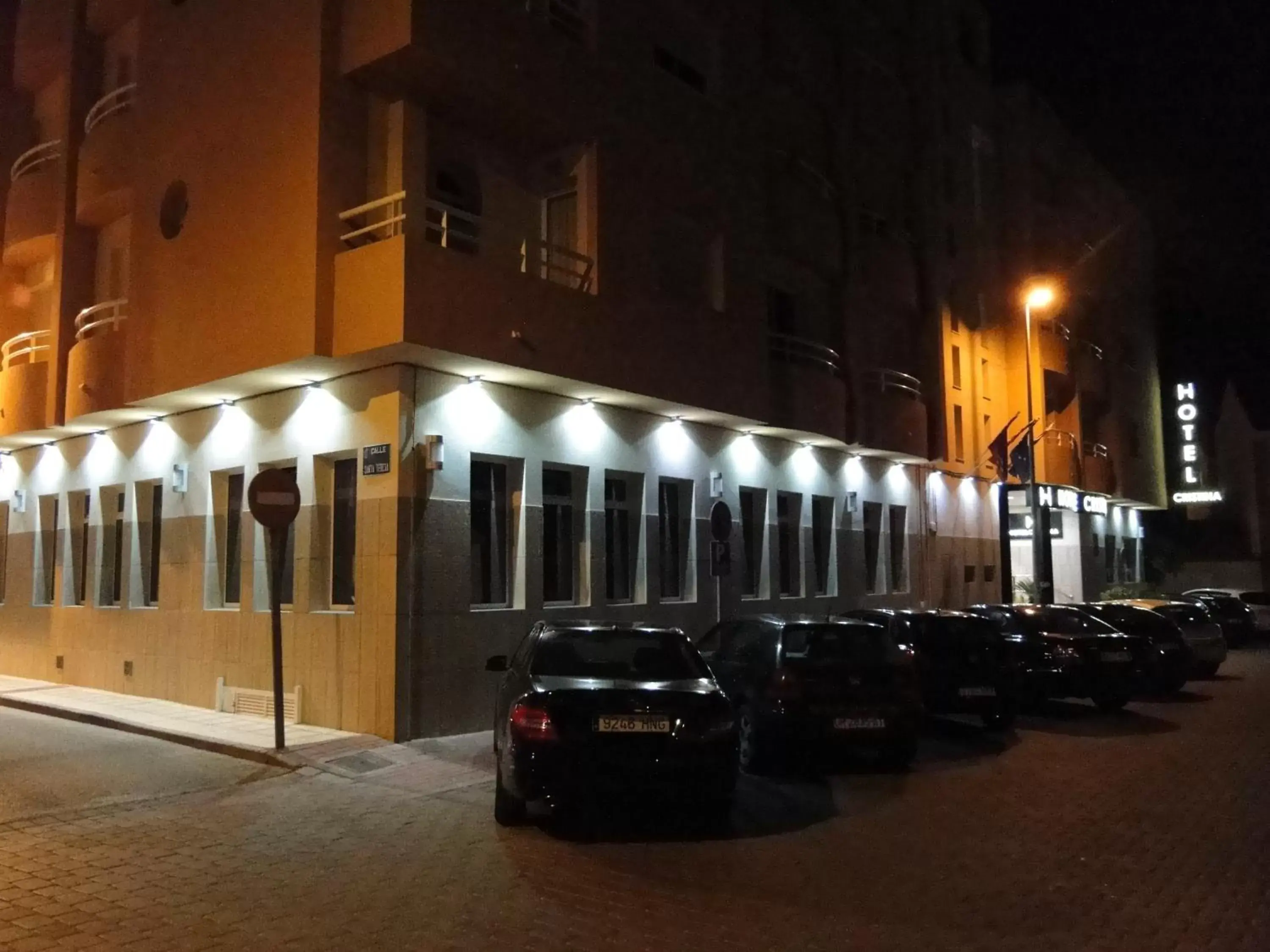 Facade/entrance, Property Building in Hotel Cristina