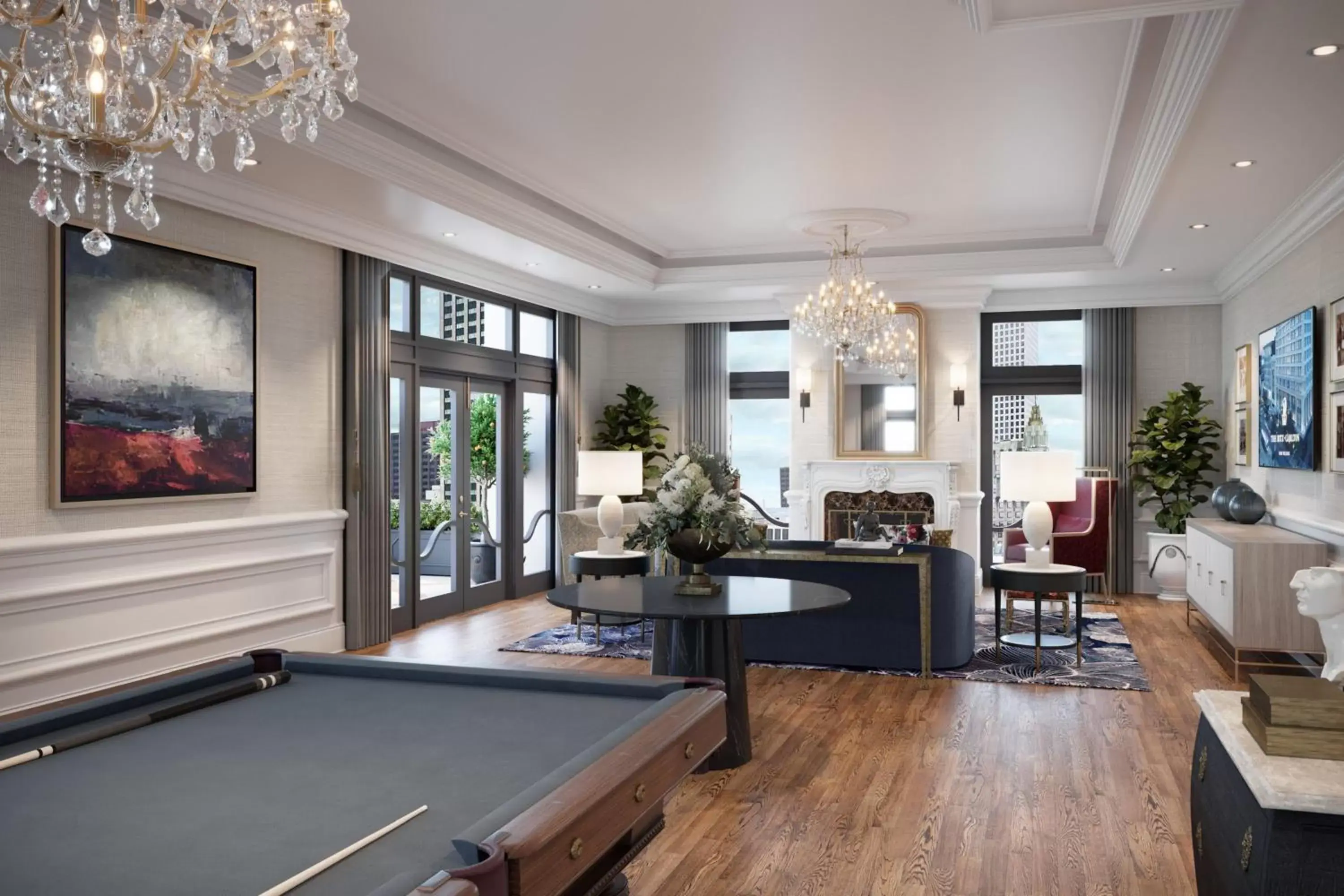 Bedroom, Billiards in The Ritz-Carlton, New Orleans