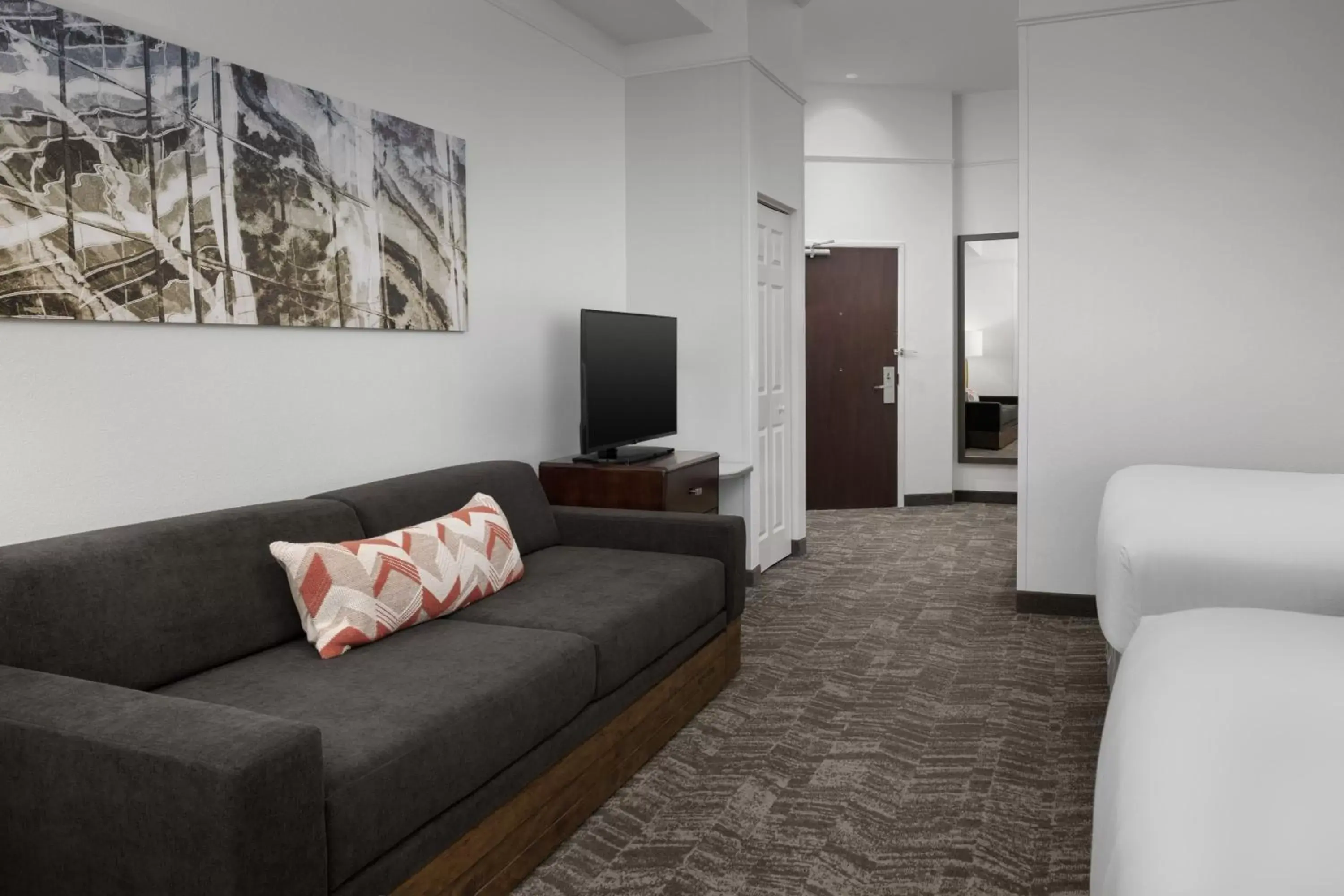 Photo of the whole room, Seating Area in SpringHill Suites by Marriott Portland Vancouver