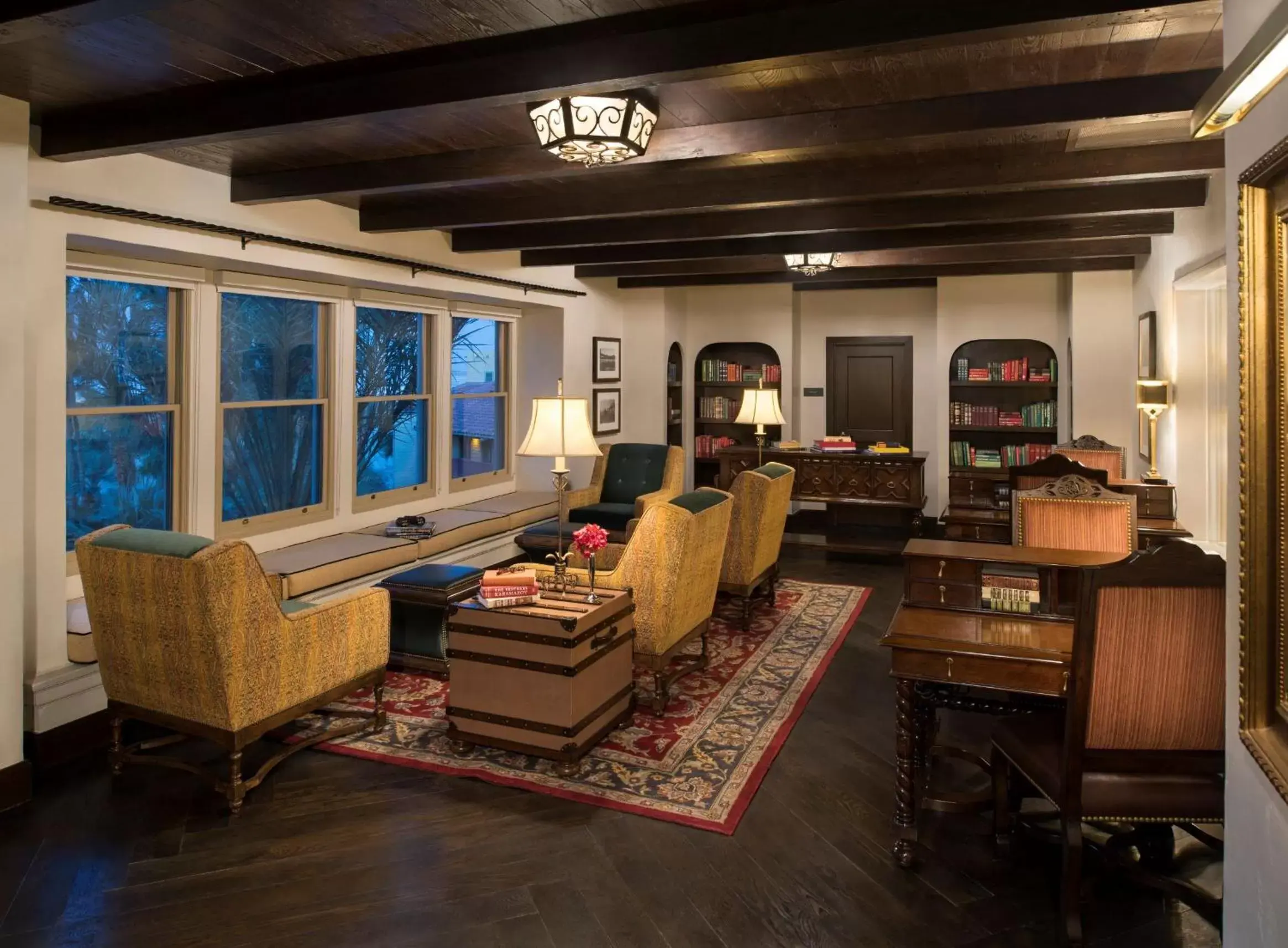 Library in The Inn at Death Valley