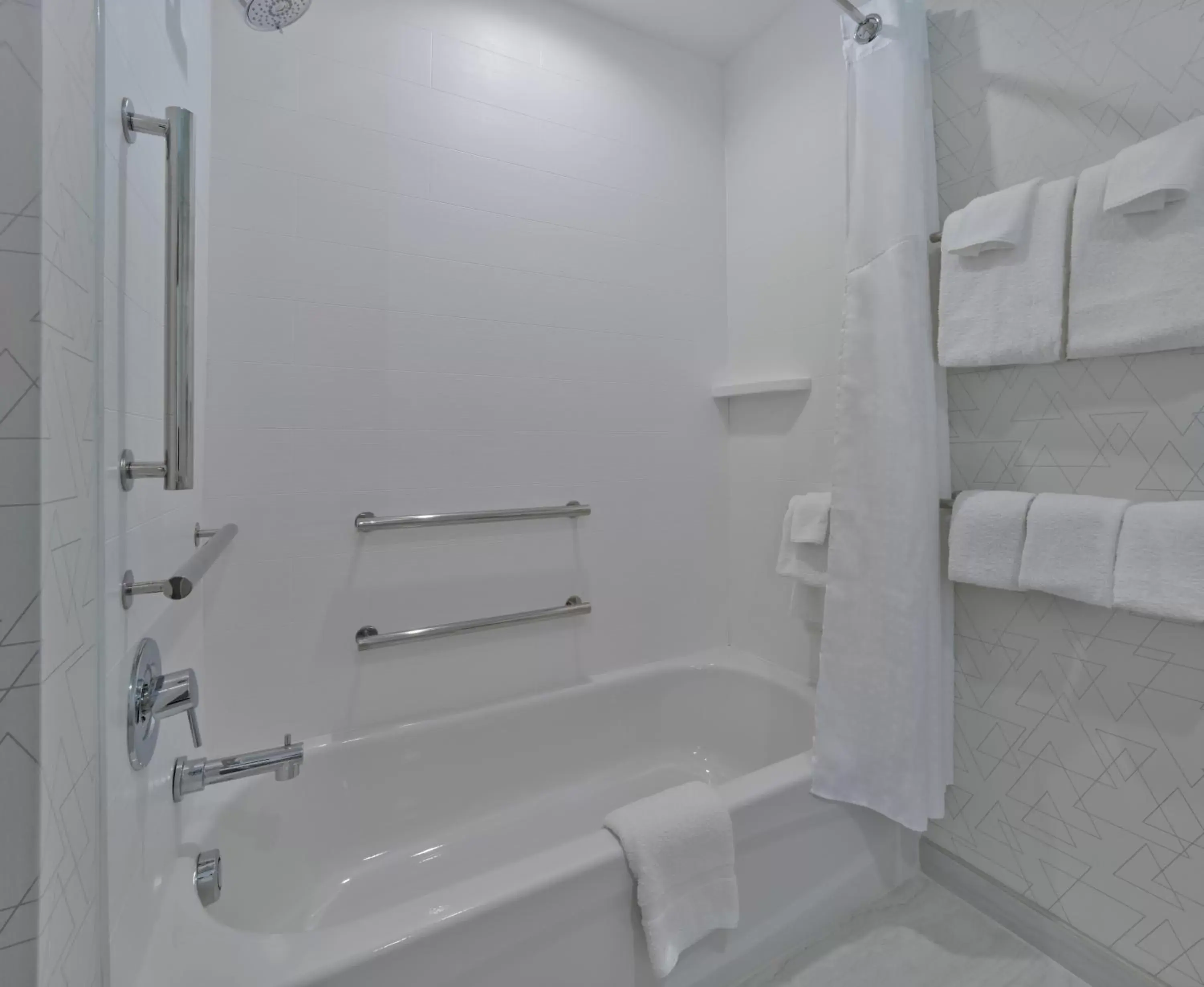 Bathroom in Holiday Inn Express - Huntsville Space Center, an IHG Hotel