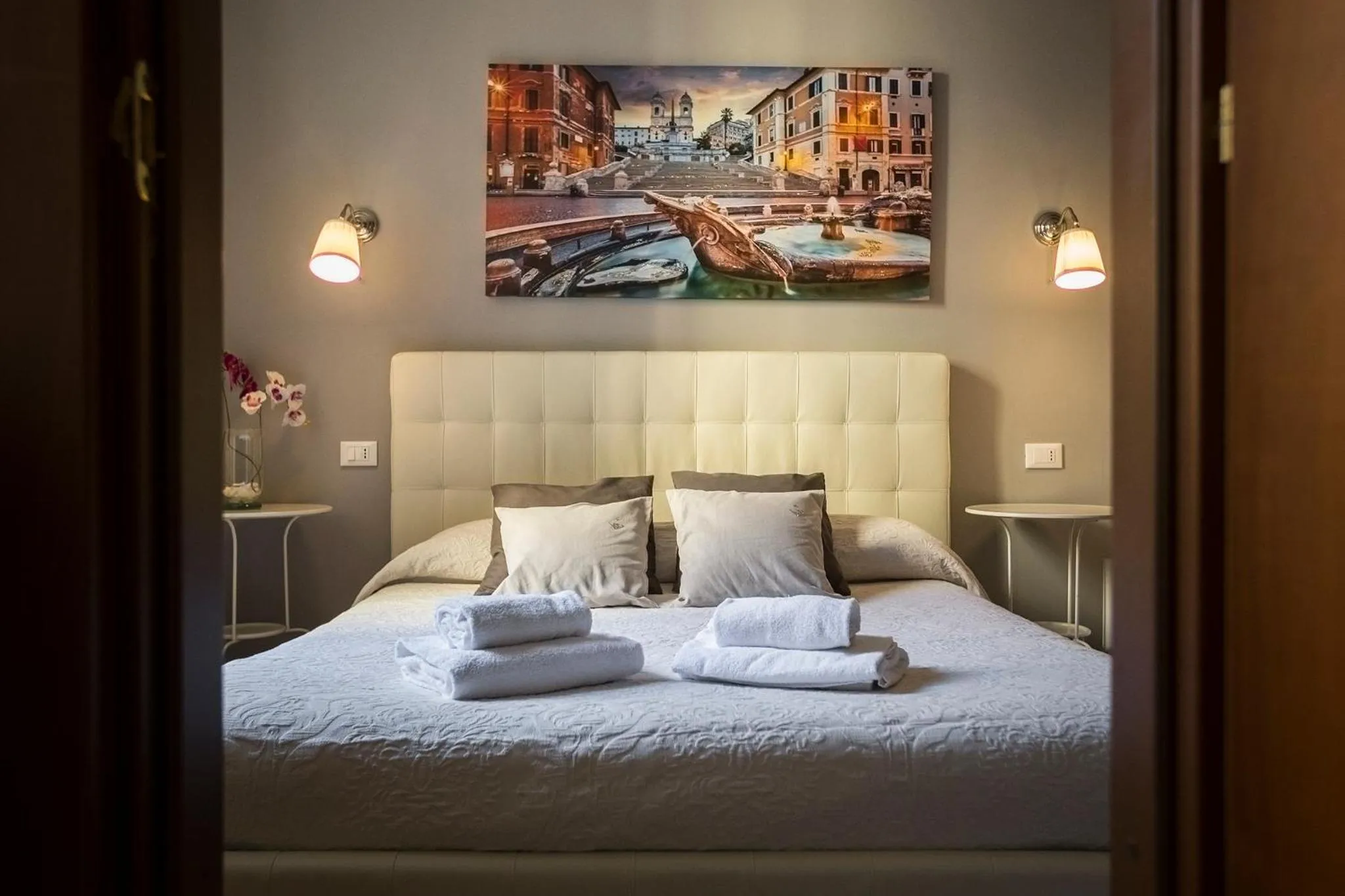 Photo of the whole room, Bed in Dulcis In Fundo b&b