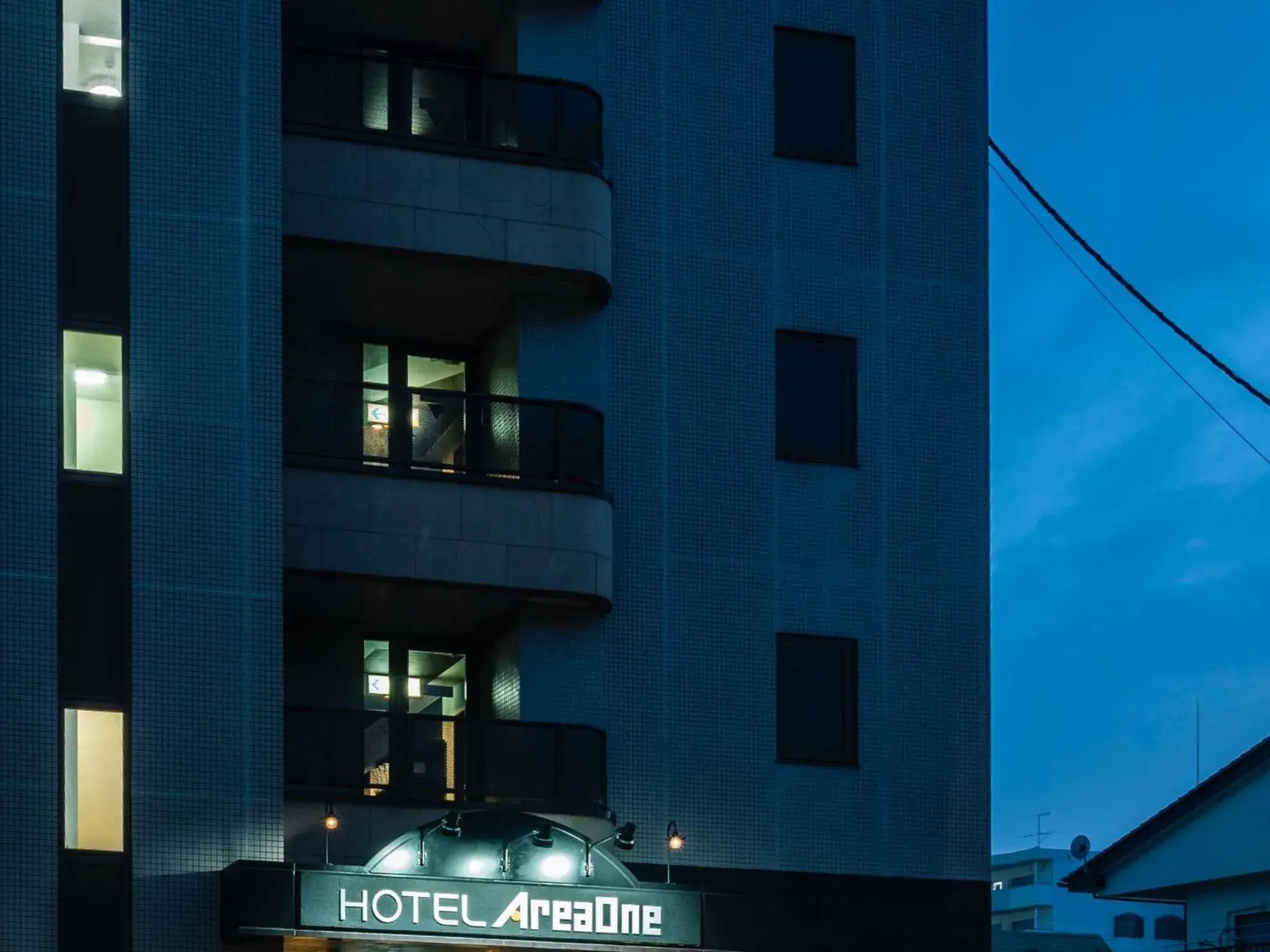 Property building in Hotel Areaone Kitaibaraki Property building in Hotel Areaone Kitaibaraki