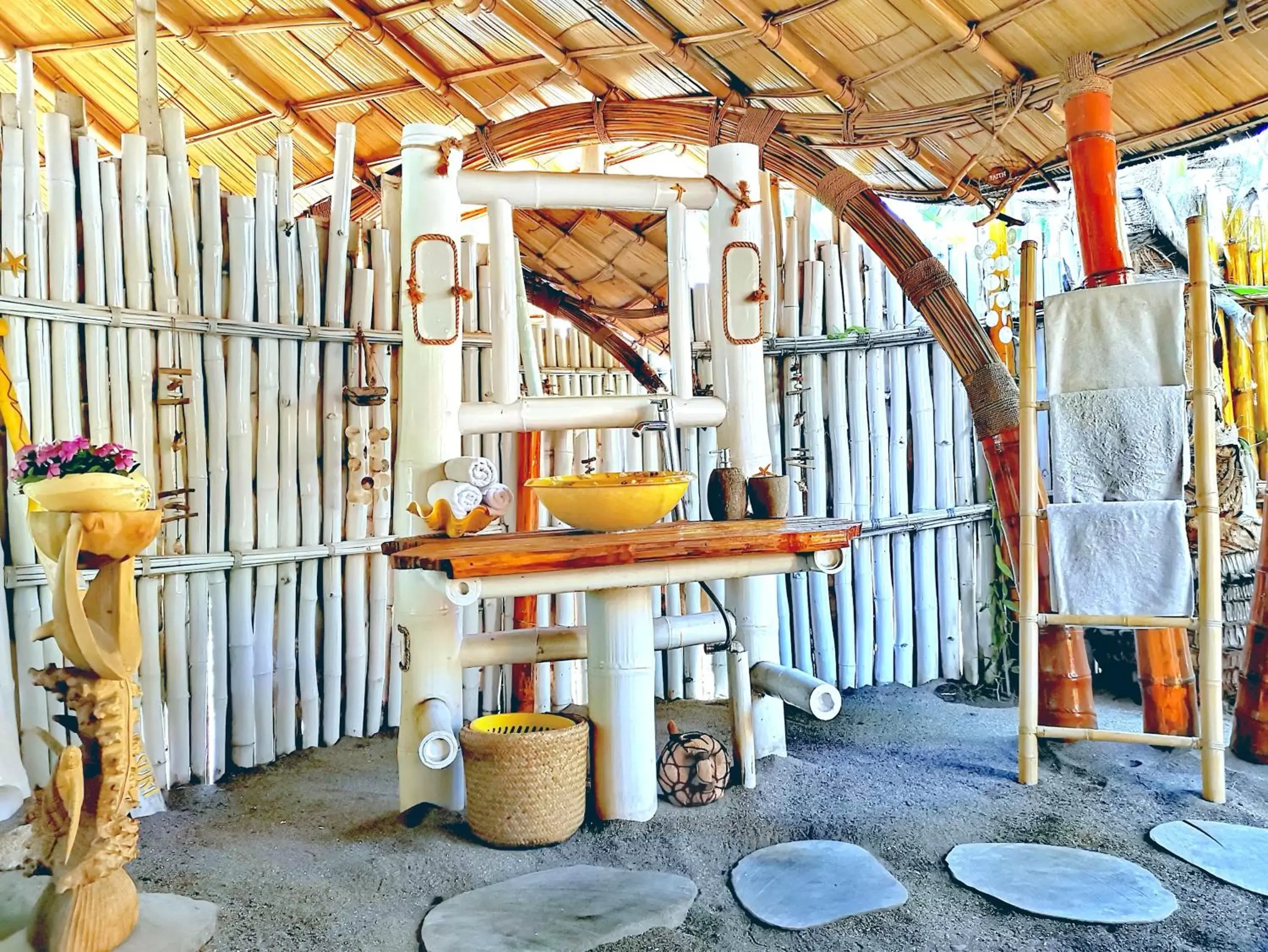 Bathroom in Coconut Garden Beach Resort