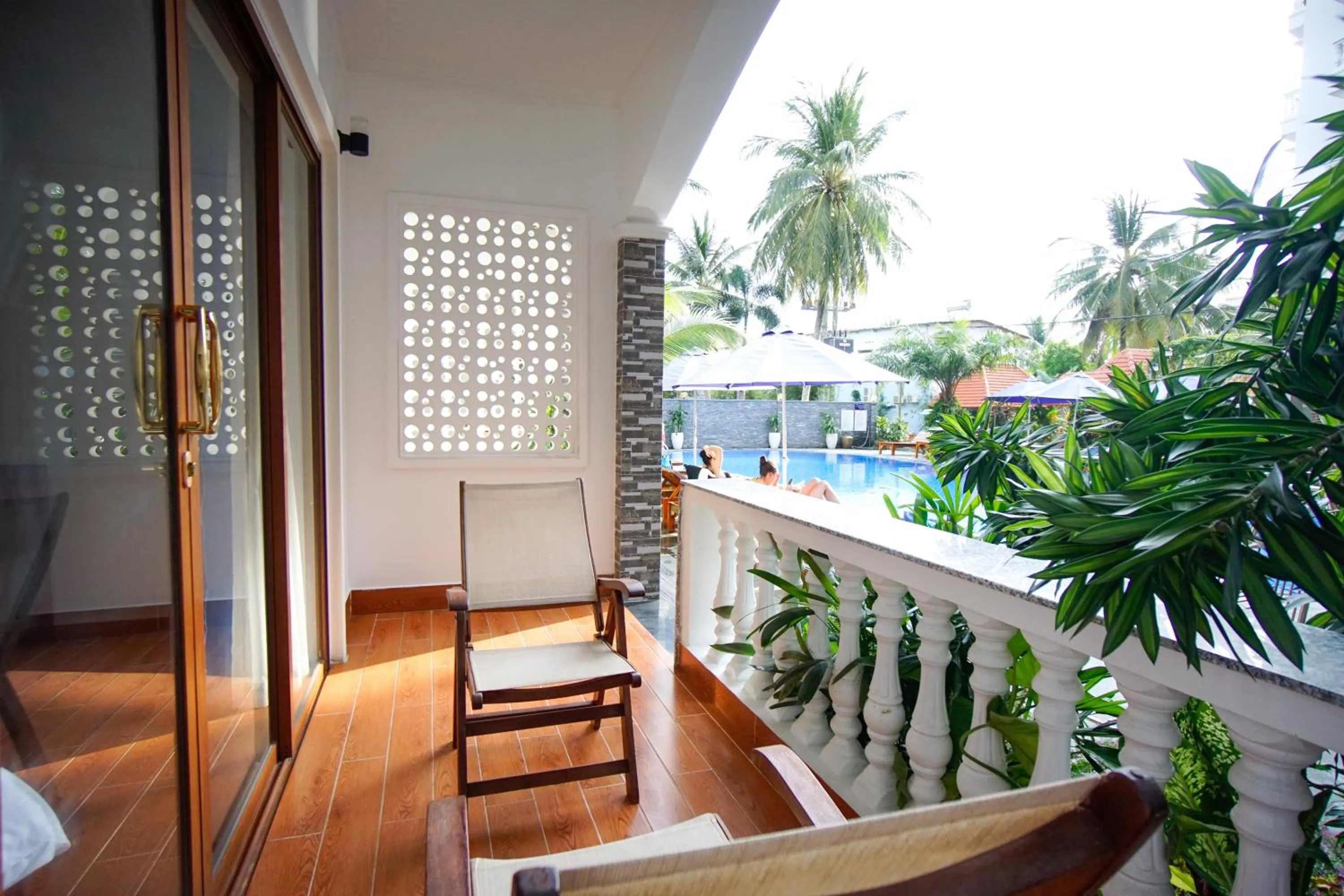 Balcony/Terrace in Brenta Phu Quoc Hotel