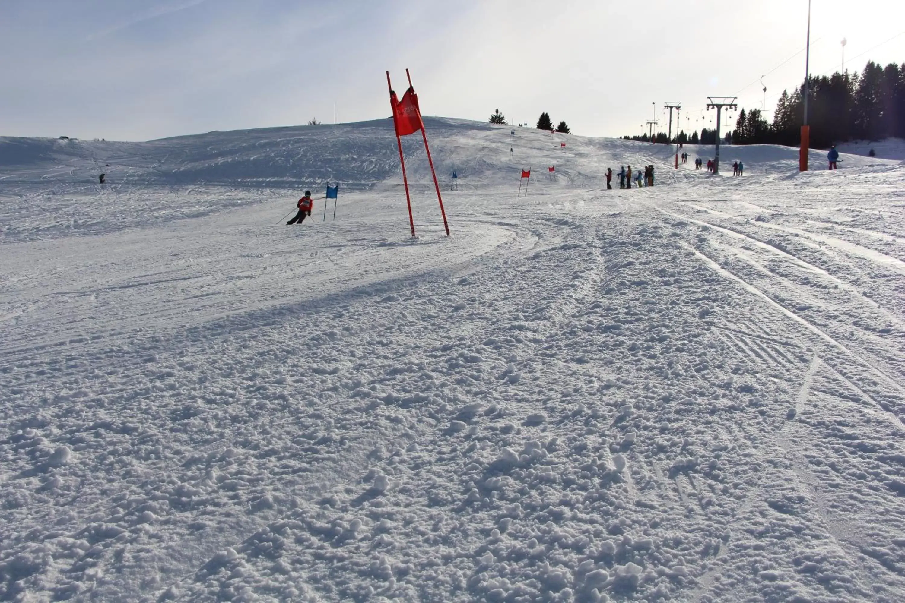 Winter, Skiing in Hotel Schiffahrt