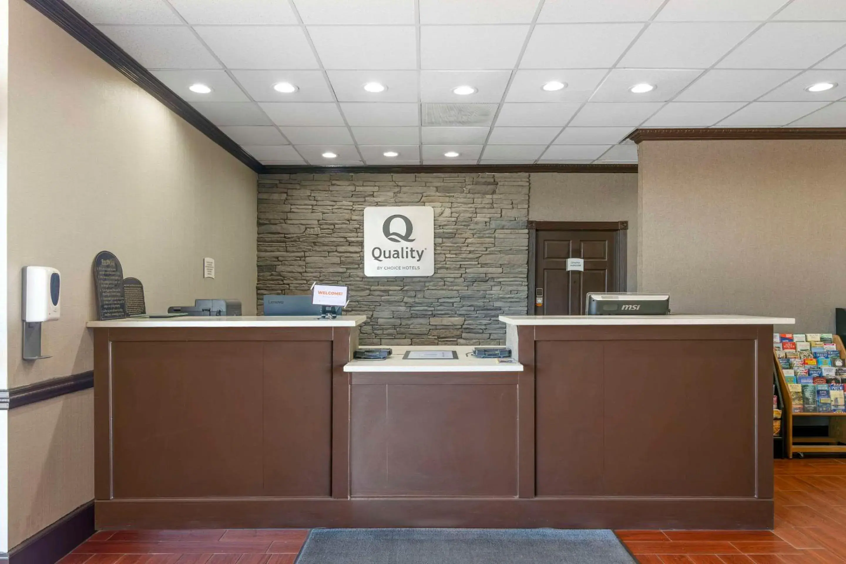 Lobby or reception, Lobby/Reception in Quality Inn & Suites Hardeeville - Savannah North - Renovated with Hot Breakfast Included