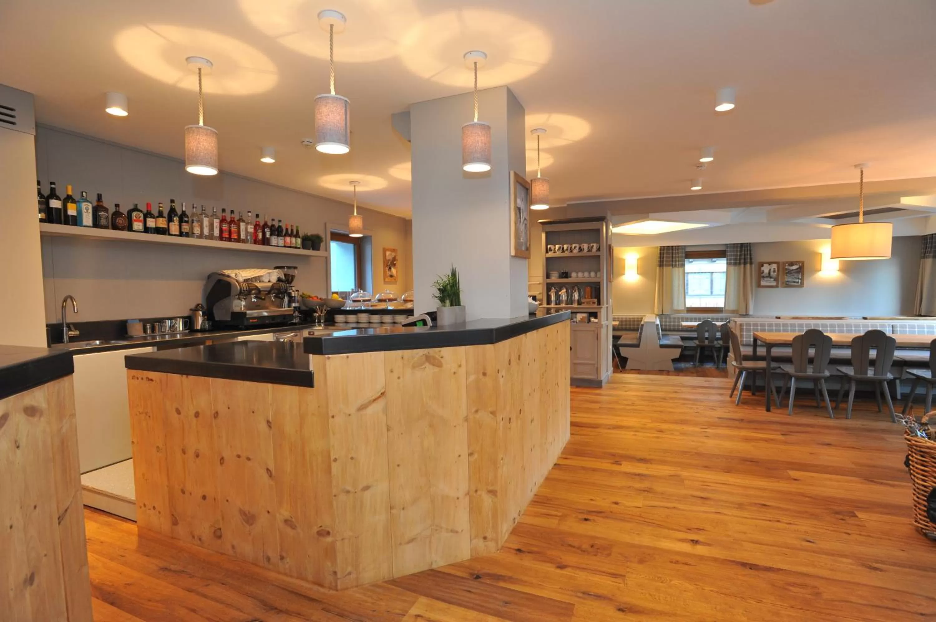 Lounge or bar in Baita Fanti Ski & Bike