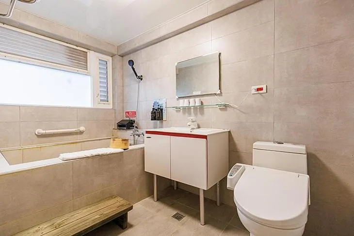 Toilet in Yanmin Hot Spring Resort