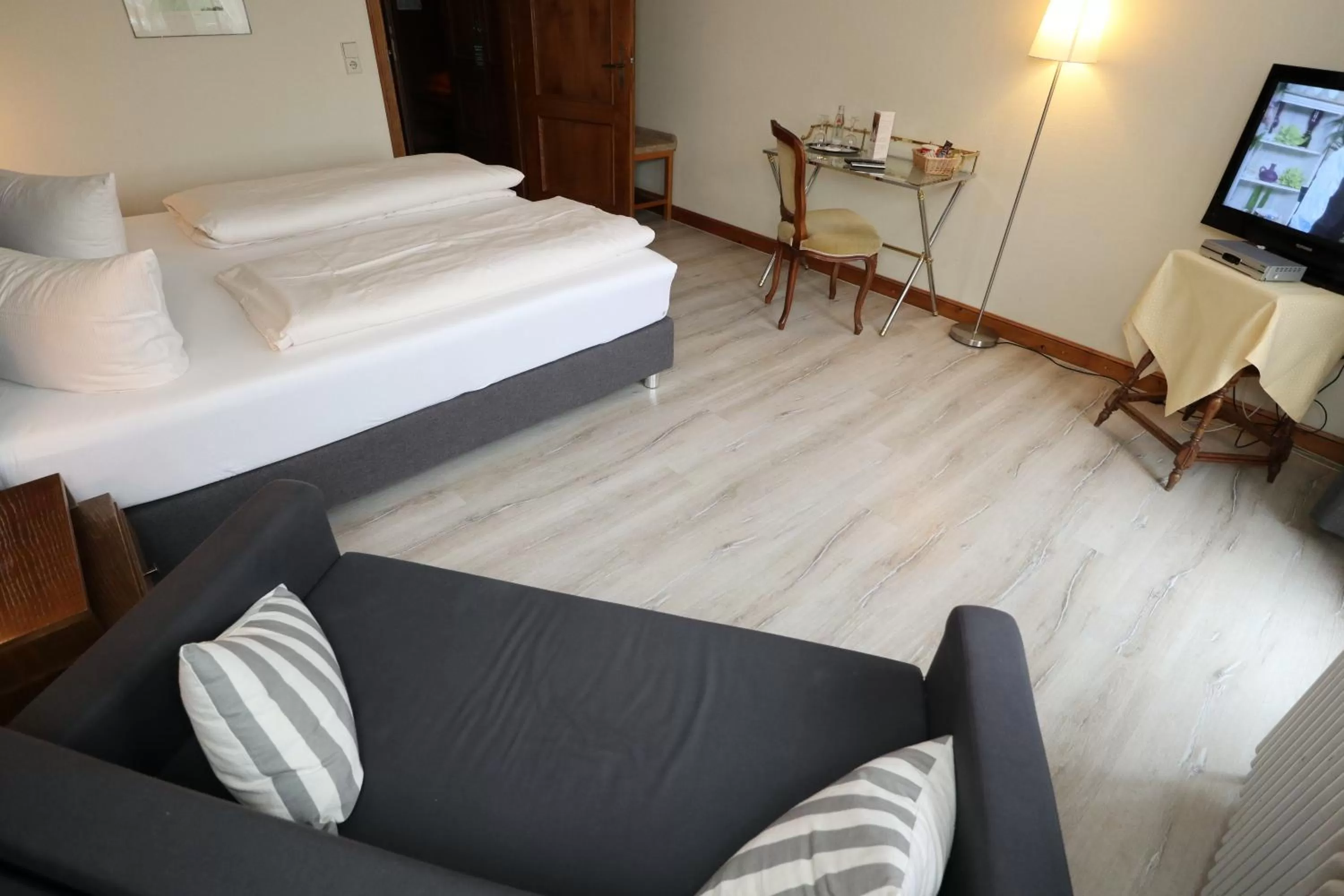 Photo of the whole room, Bed in Schwarzwaldhotel Stollen