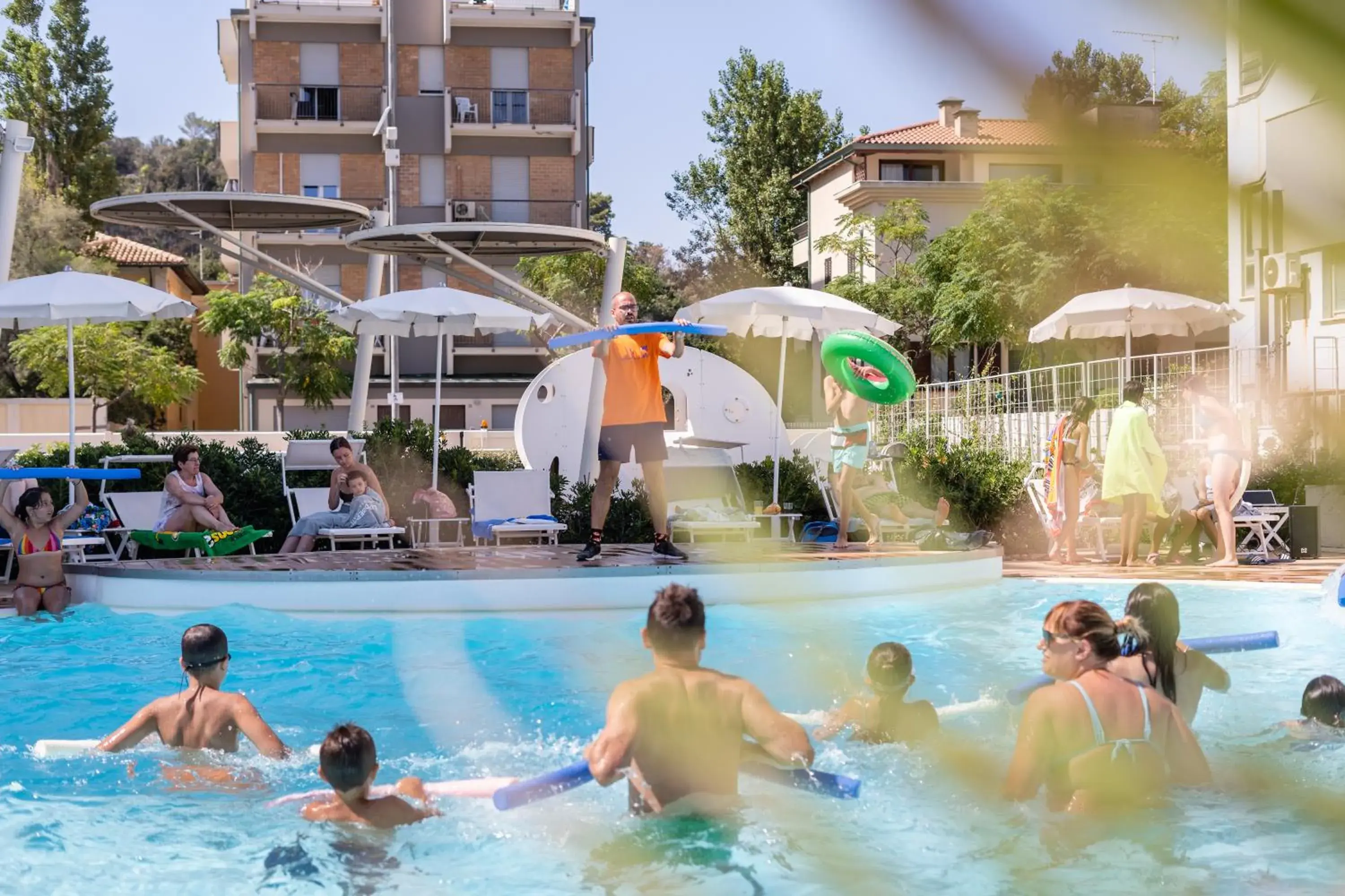 Swimming Pool in Nautilus Family Hotel