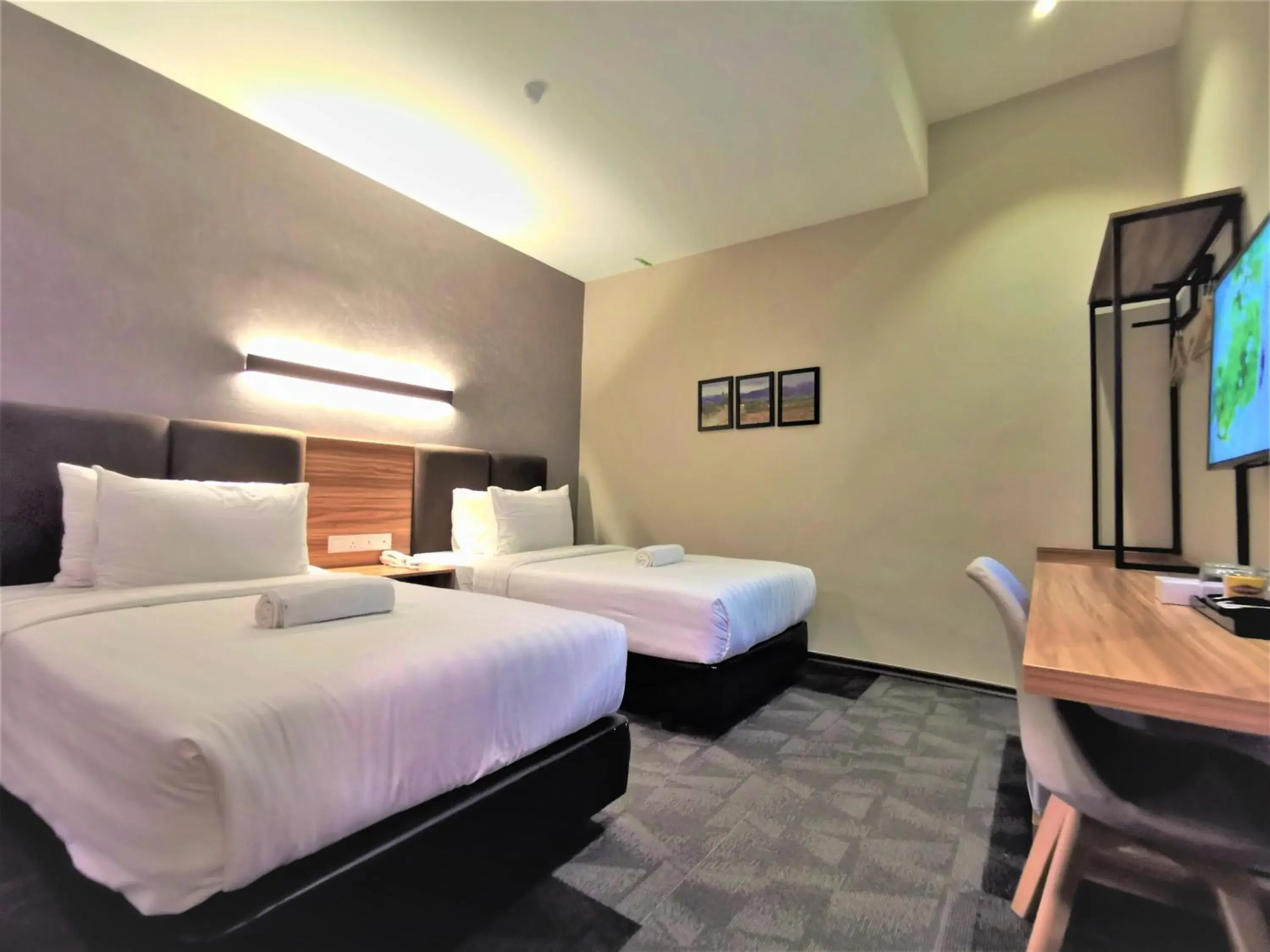 Bed in Prestigo Hotel - Johor Bharu Bed in Prestigo Hotel - Johor Bharu