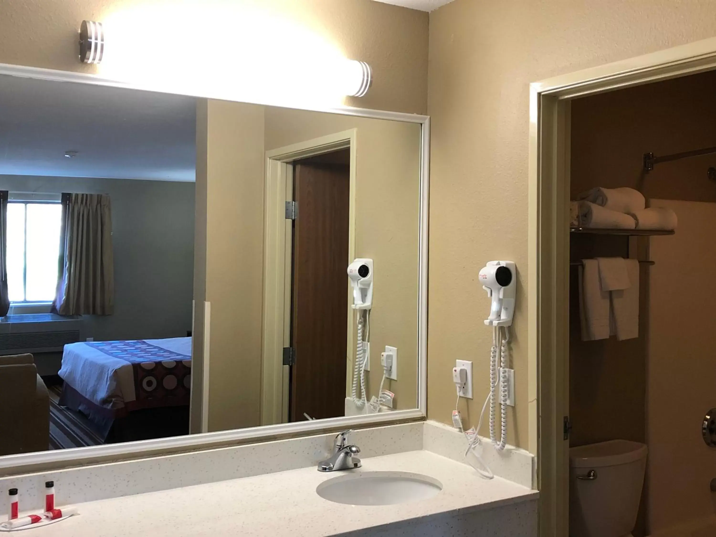 Bathroom in Super 8 by Wyndham S Jordan/Sandy/Slc Area