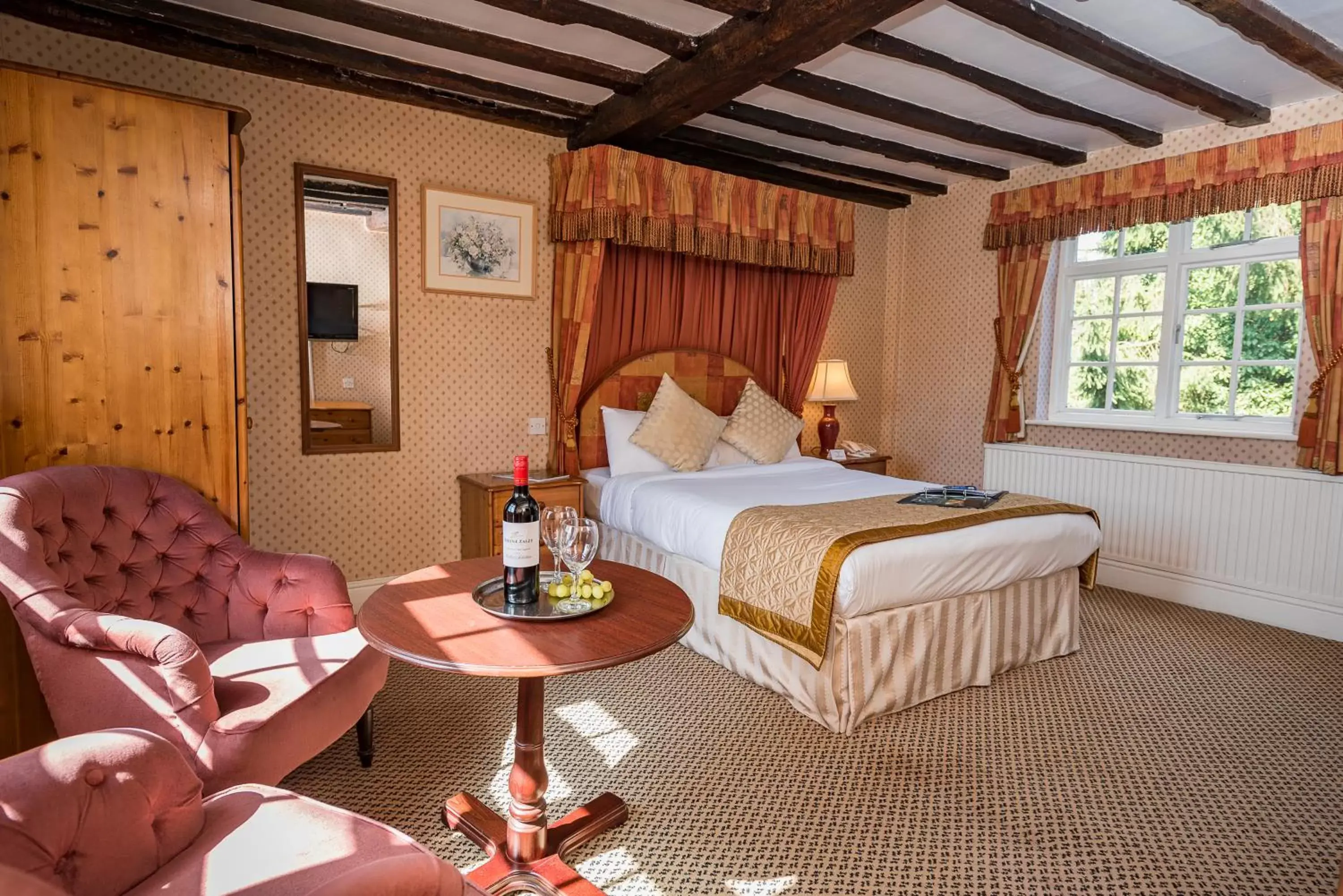 Bed in Brook Marston Farm Hotel