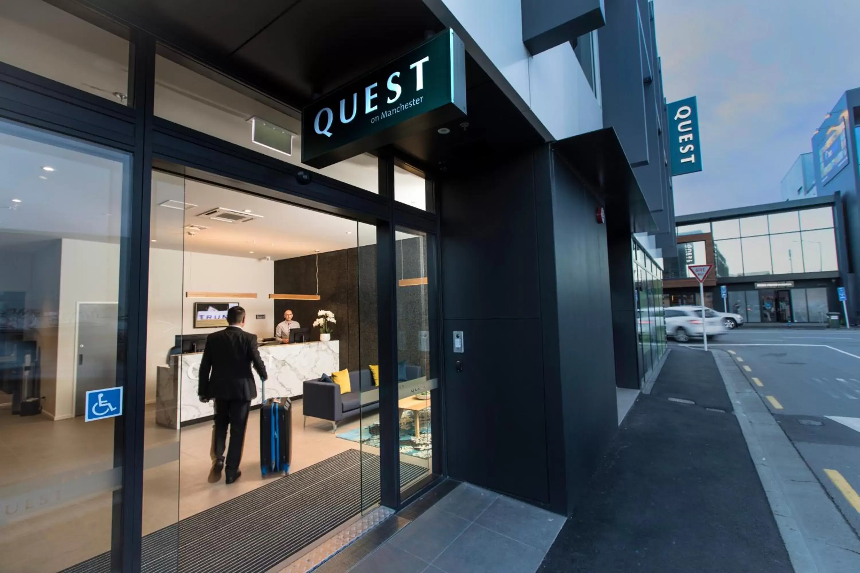 Staff in Quest on Manchester Serviced Apartments