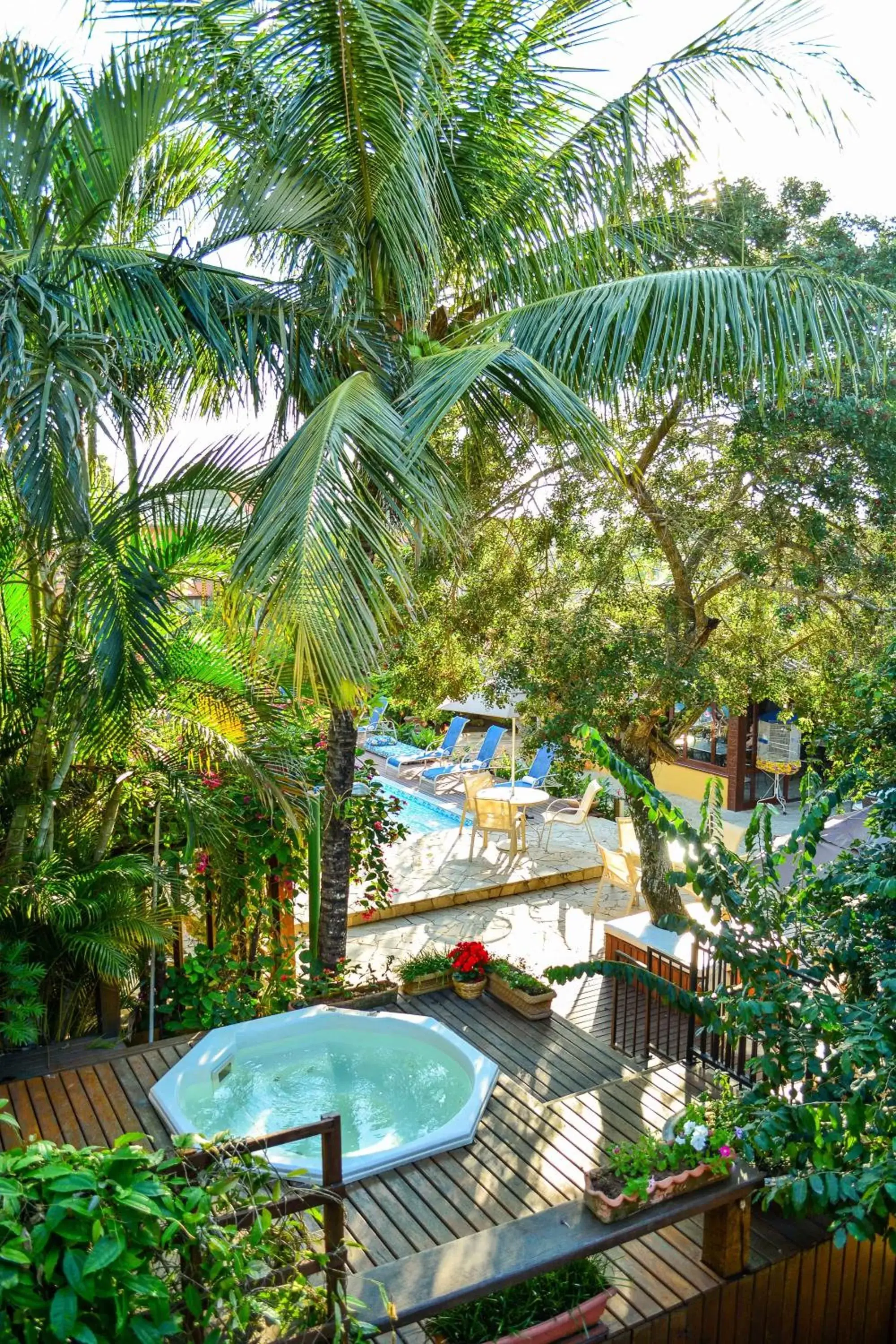 View (from property/room), Pool View in Pousada do Namorado