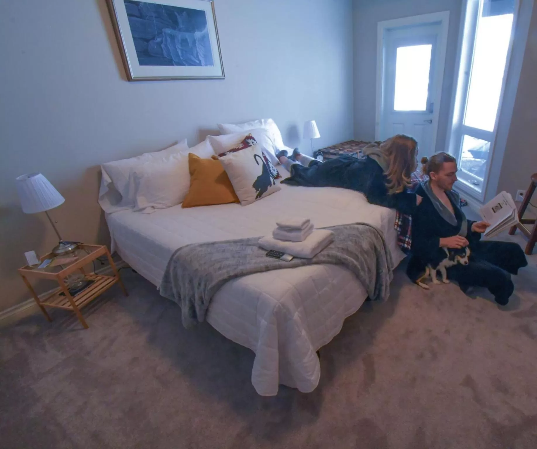 Bed in Misty Ridge Retreat B&B