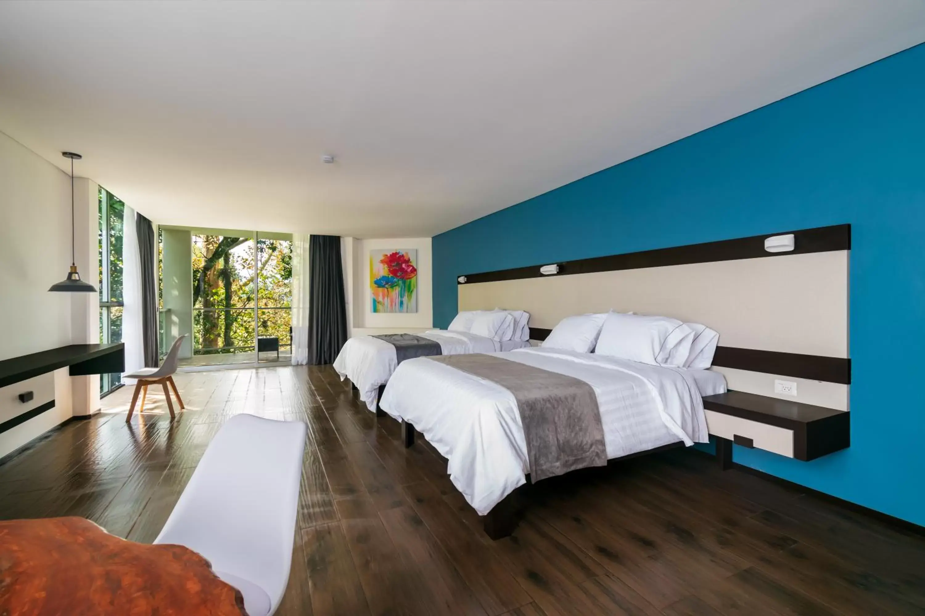 Photo of the whole room, Bed in Hotel Balcón del Parque