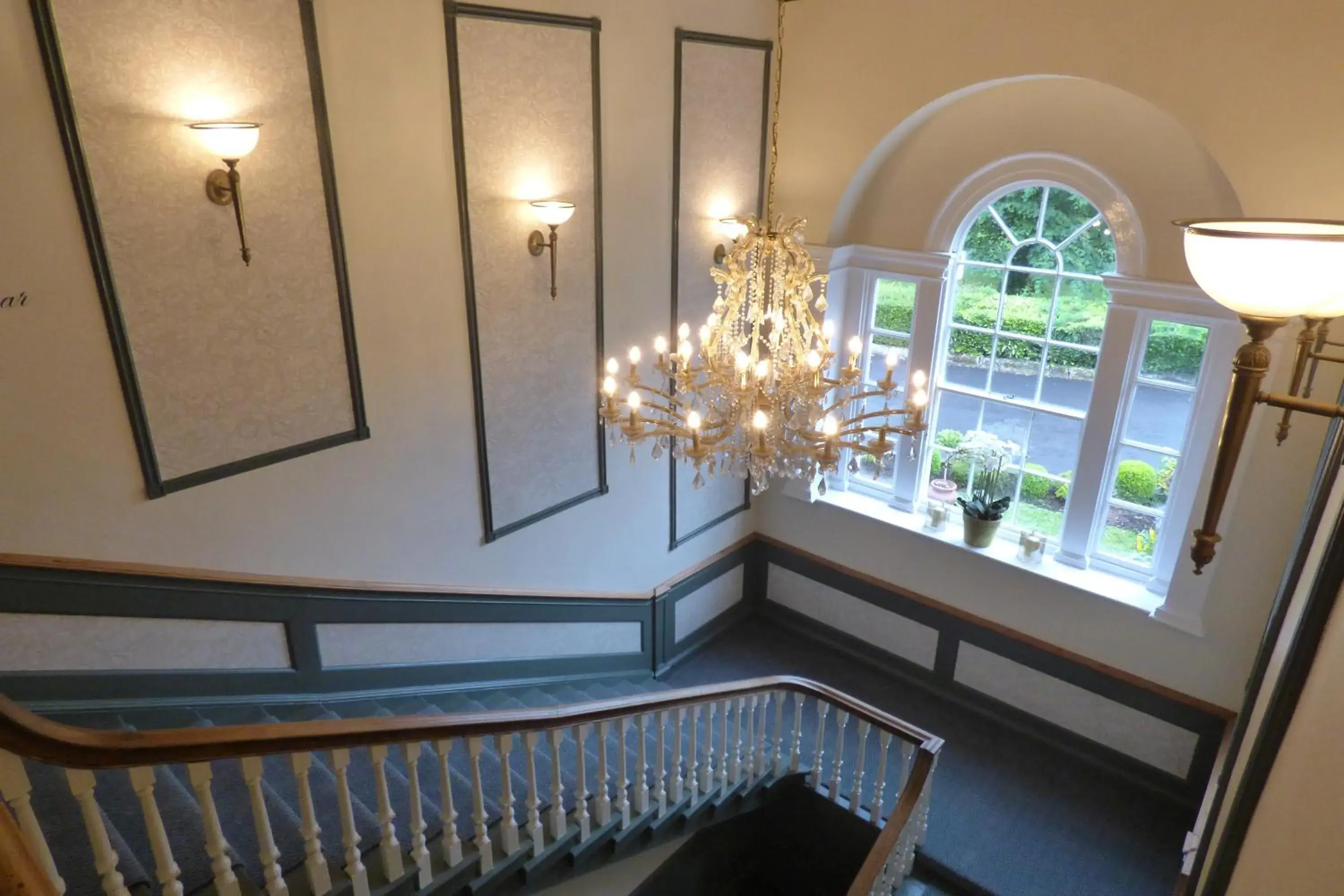 Decorative detail in Hallgarth Manor House