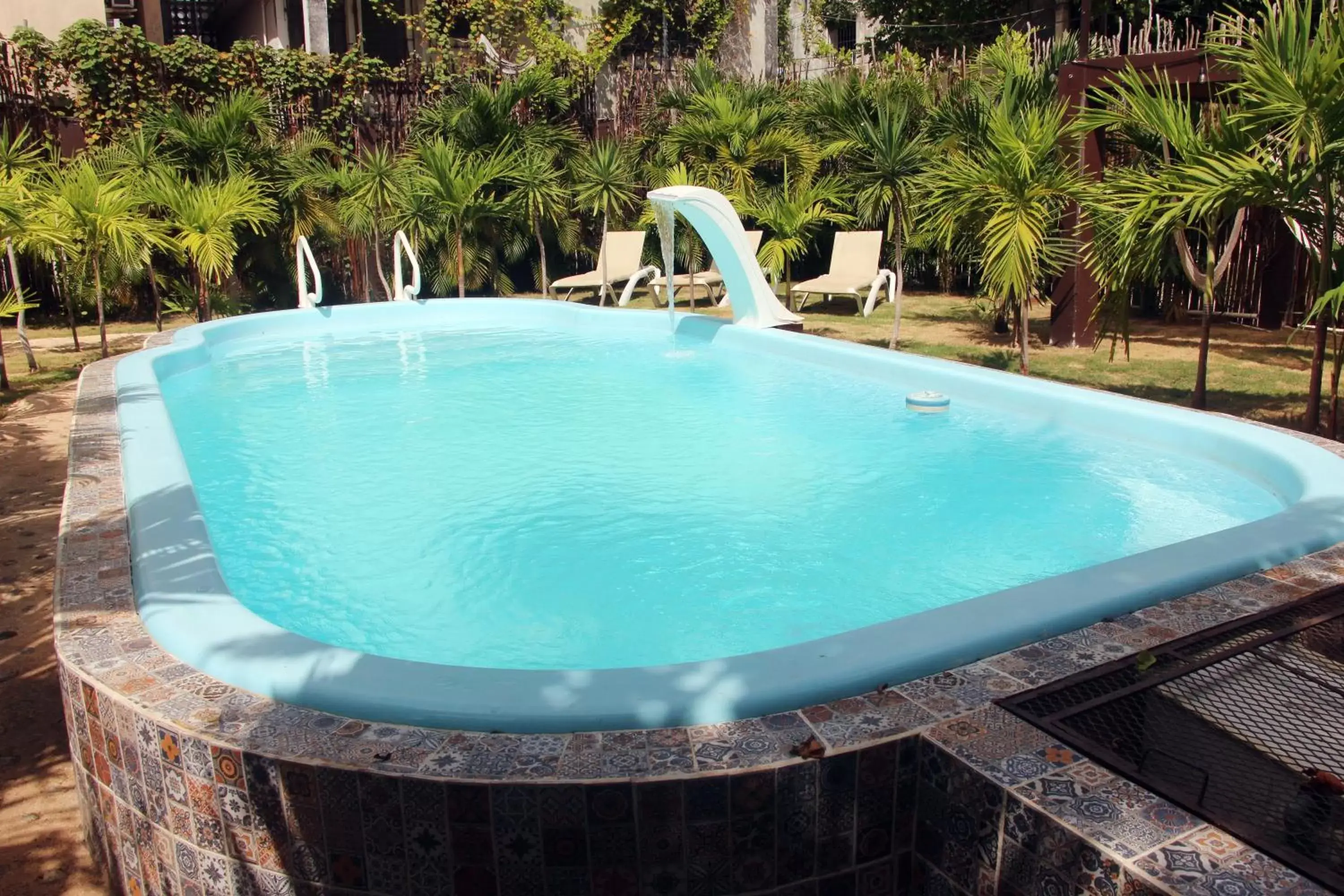 Garden, Swimming Pool in Hotel & Hostal Casa de Luz Cancun