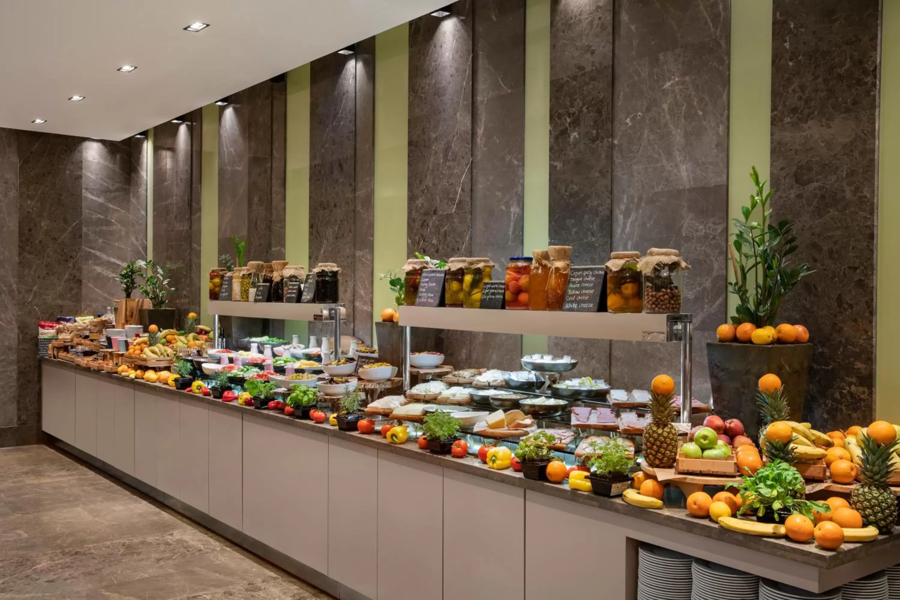 Buffet breakfast in Radisson Blu Hotel & Spa, Istanbul Tuzla