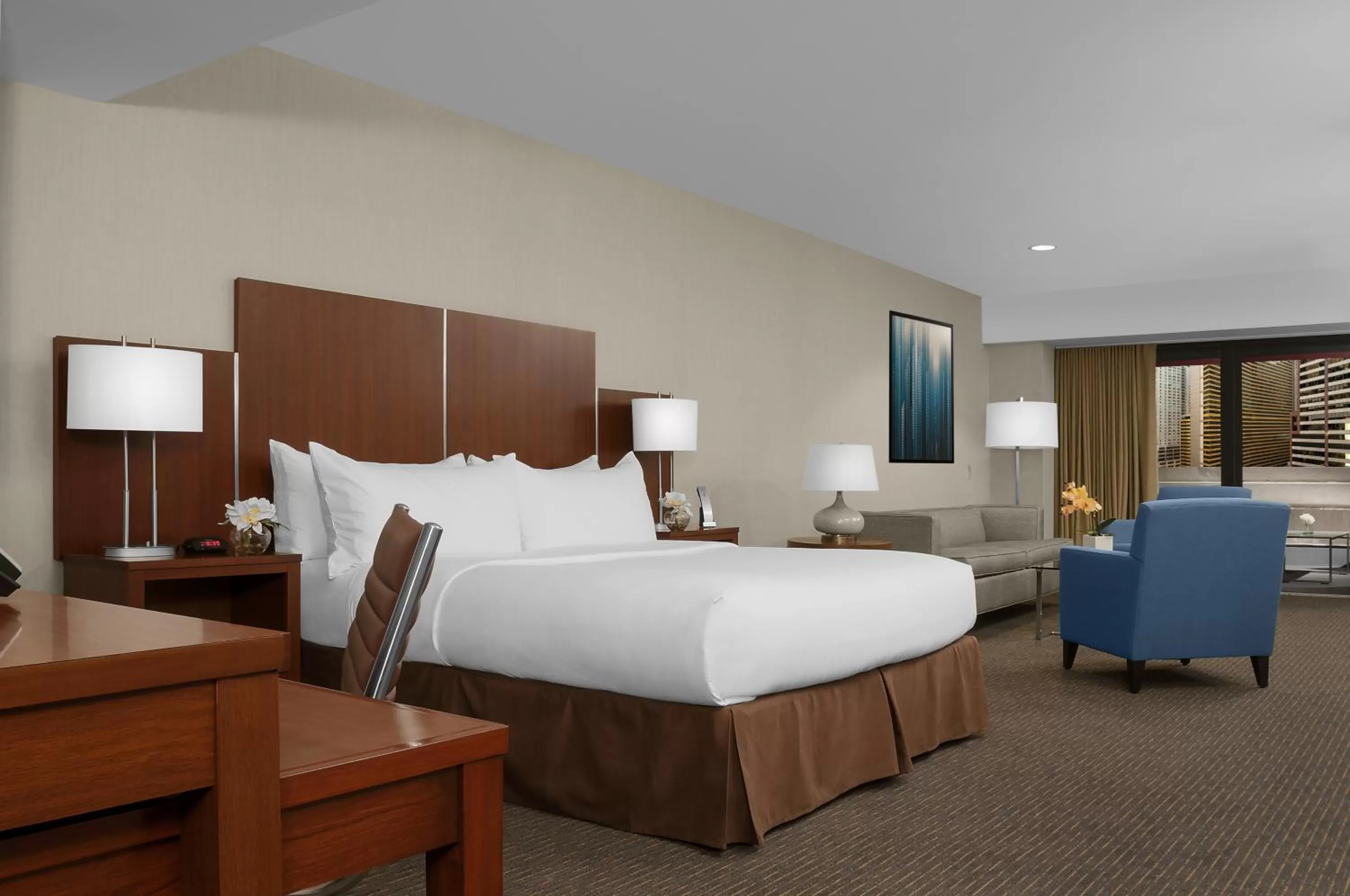 Bathroom, Bed in The Manhattan at Times Square