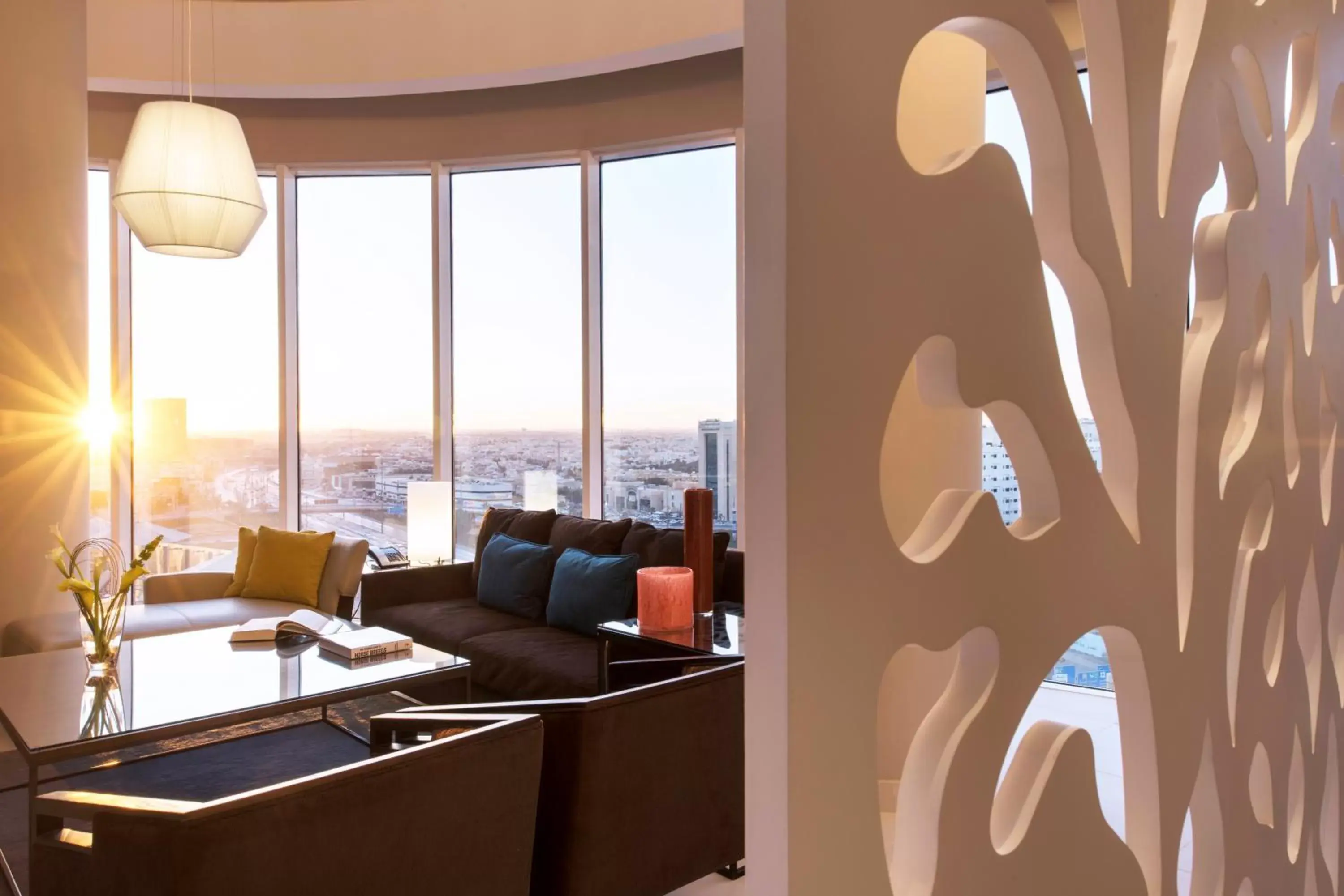 Living room, Seating Area in Fraser Suites Riyadh