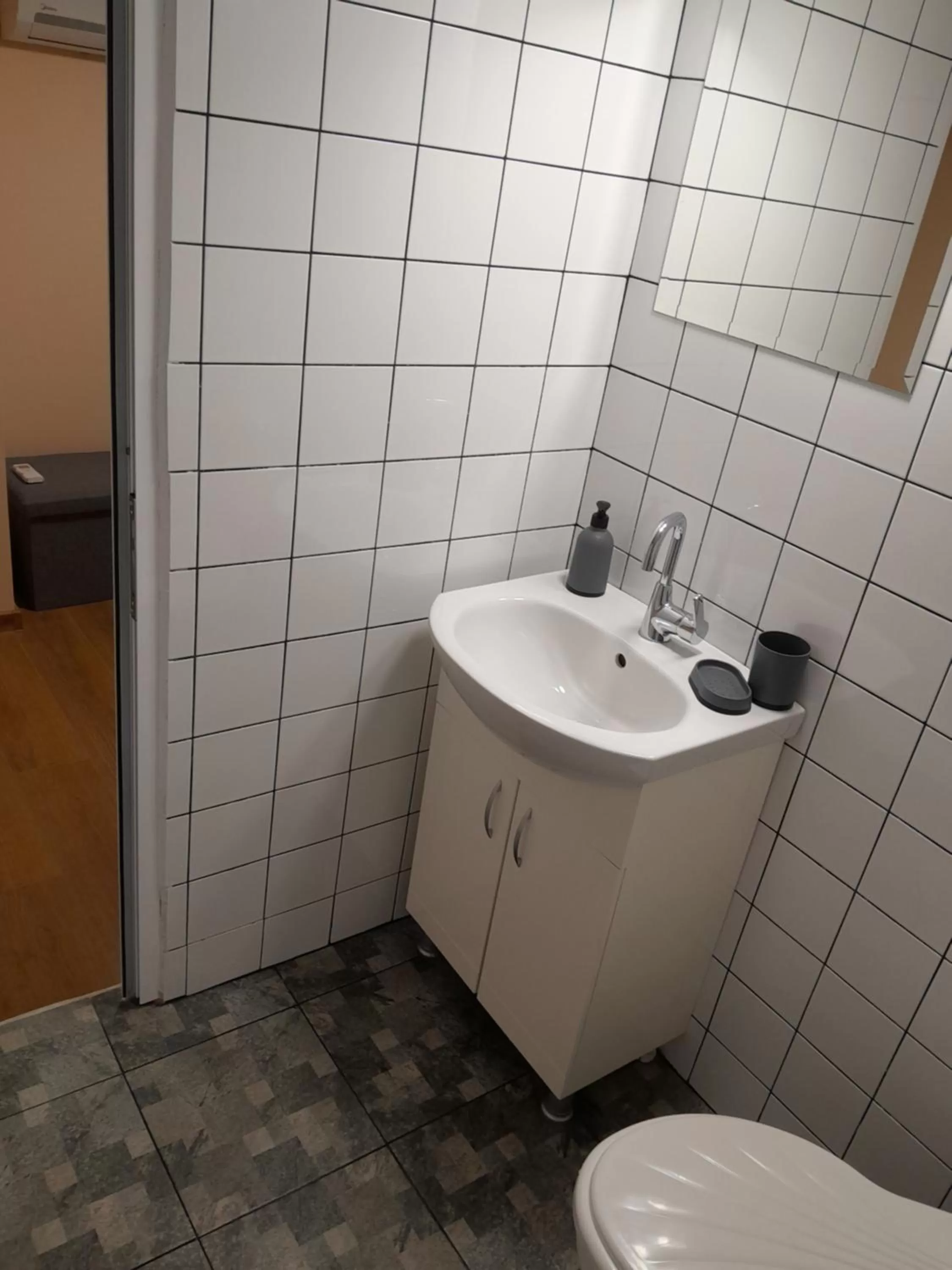 Bathroom in HANCHO SevenUps - KAPANA Plovdiv Center