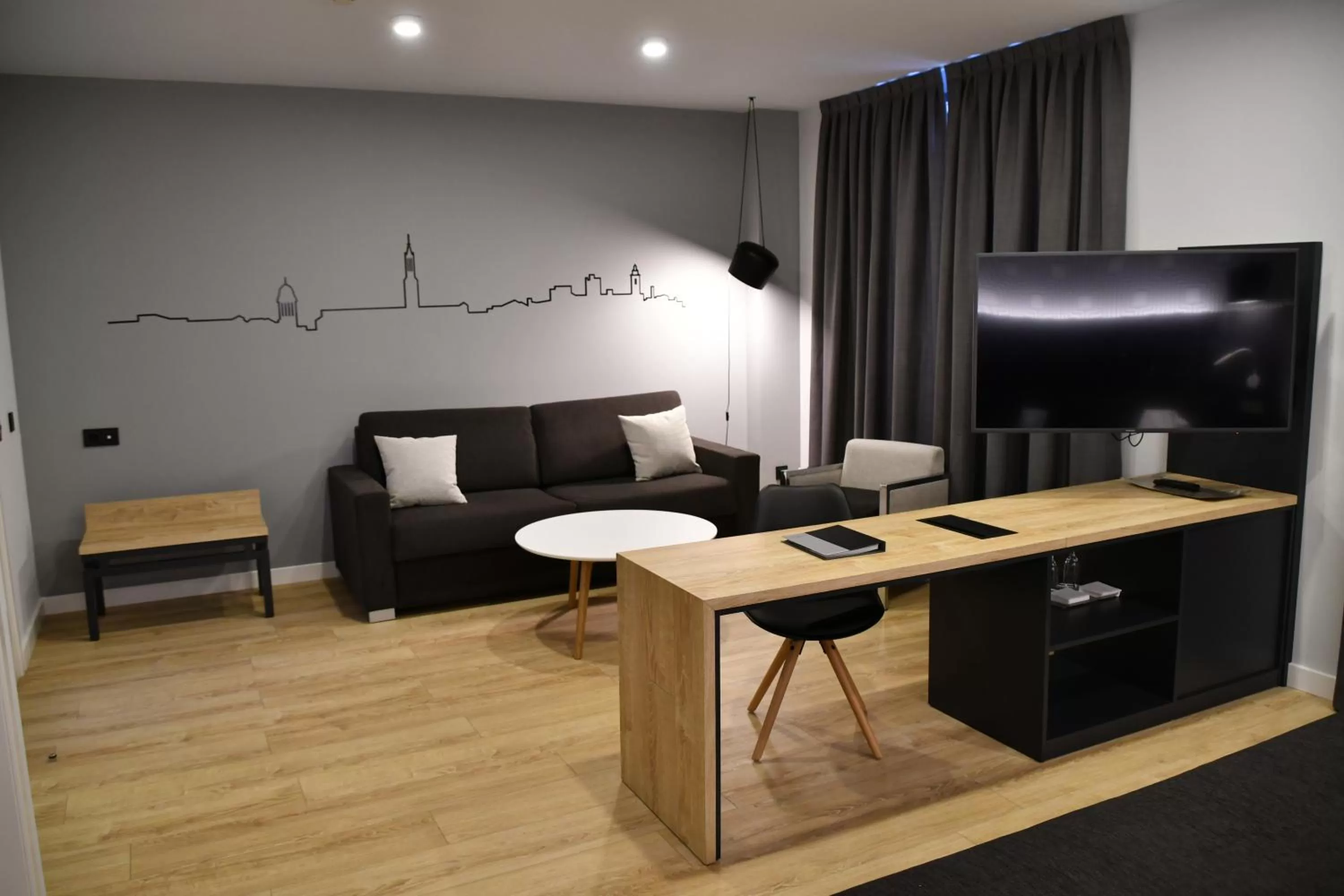 Living room, Seating Area in Hotel Class Valls