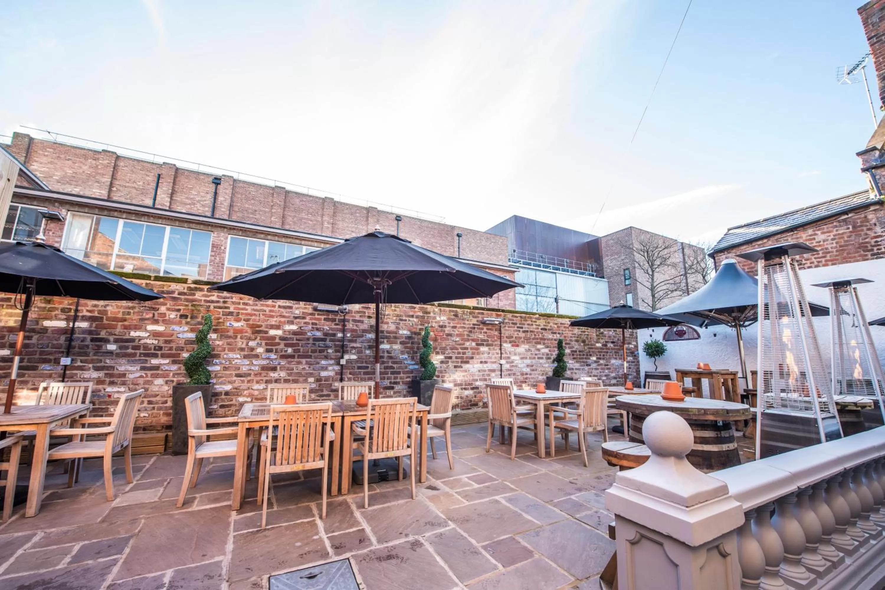 Garden in The Pied Bull