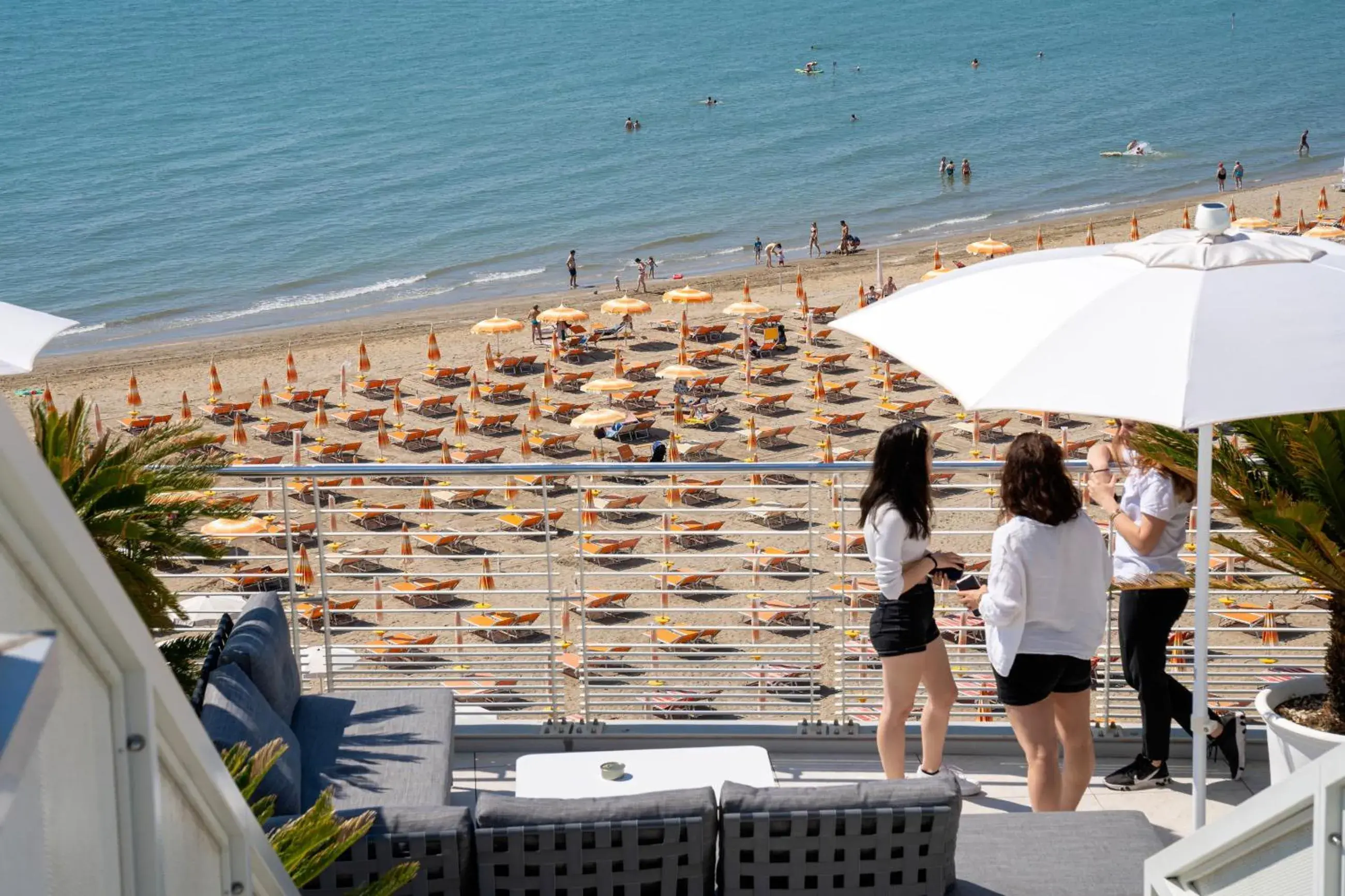 Beach in Hotel Marco Polo