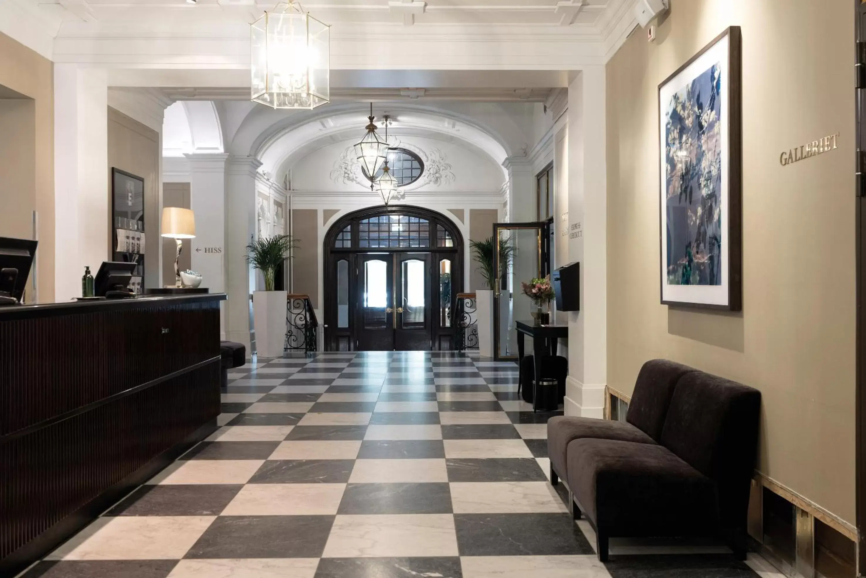 Lobby/Reception in Elite Grand Hotel Gävle