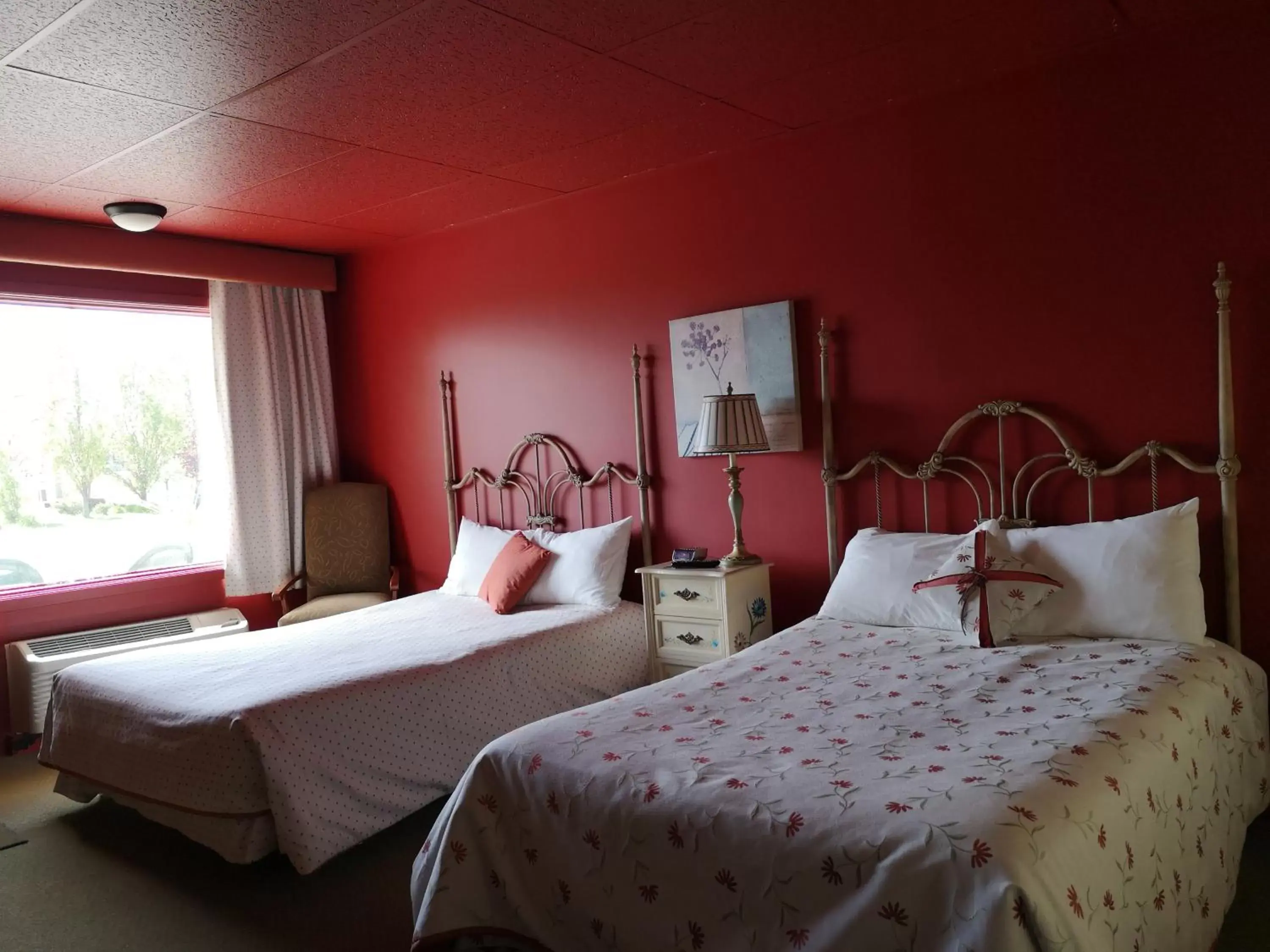 Bed in Hotellerie Jardins de Ville Bed in Hotellerie Jardins de Ville