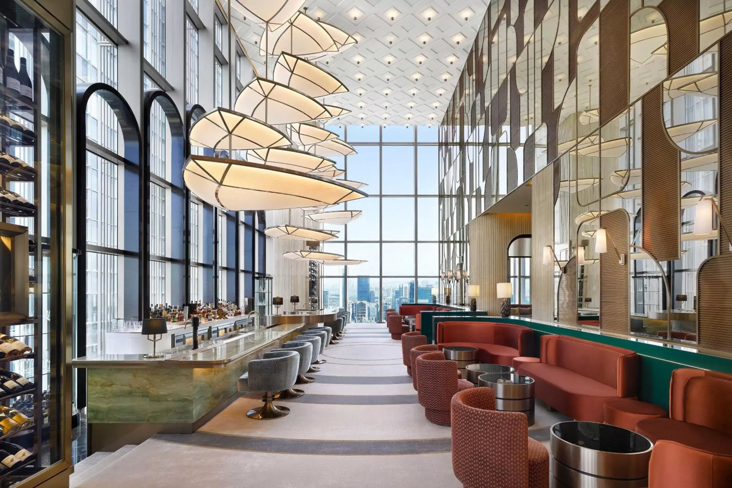 Lounge or bar, Restaurant/Places to Eat in Josun Palace, a Luxury Collection Hotel, Seoul Gangnam