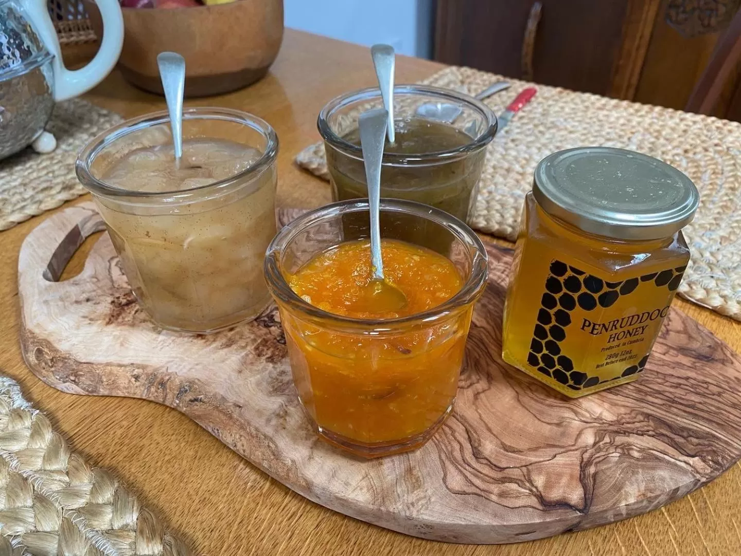 Food and drinks in North View B&B