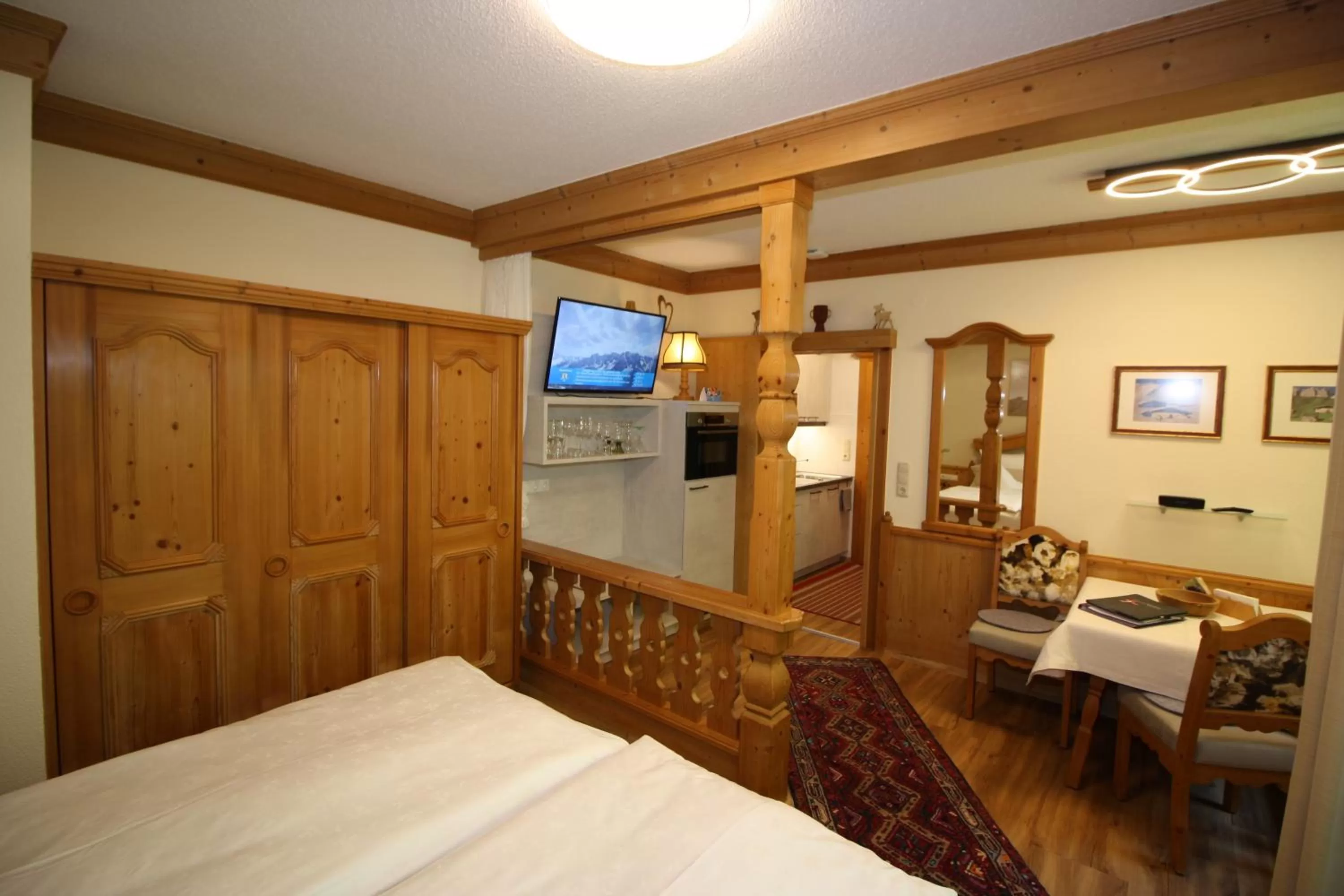 Photo of the whole room, Bed in Vronis Waldhaus ADULTS ONLY