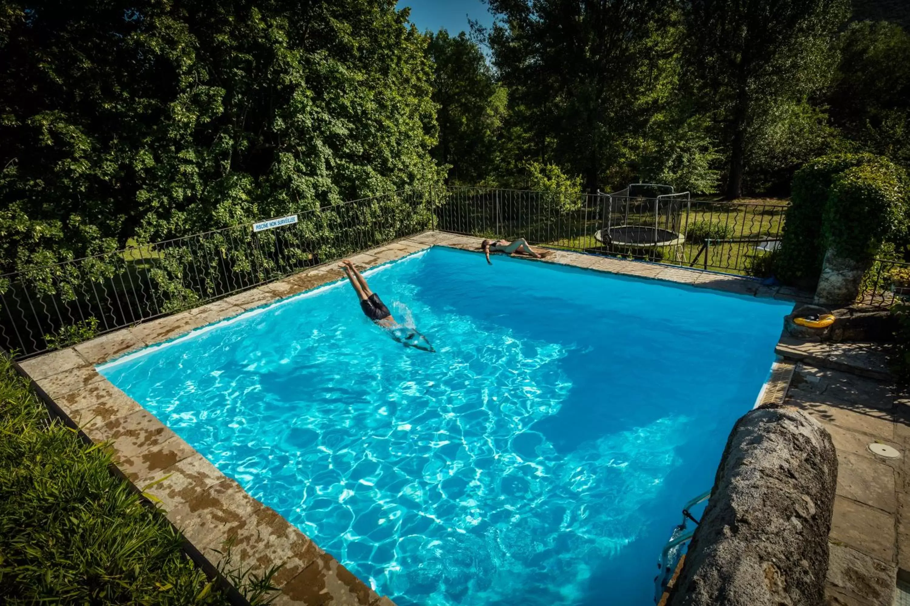 Swimming Pool in Logis des Magnans -Les terrasses du Coutach -