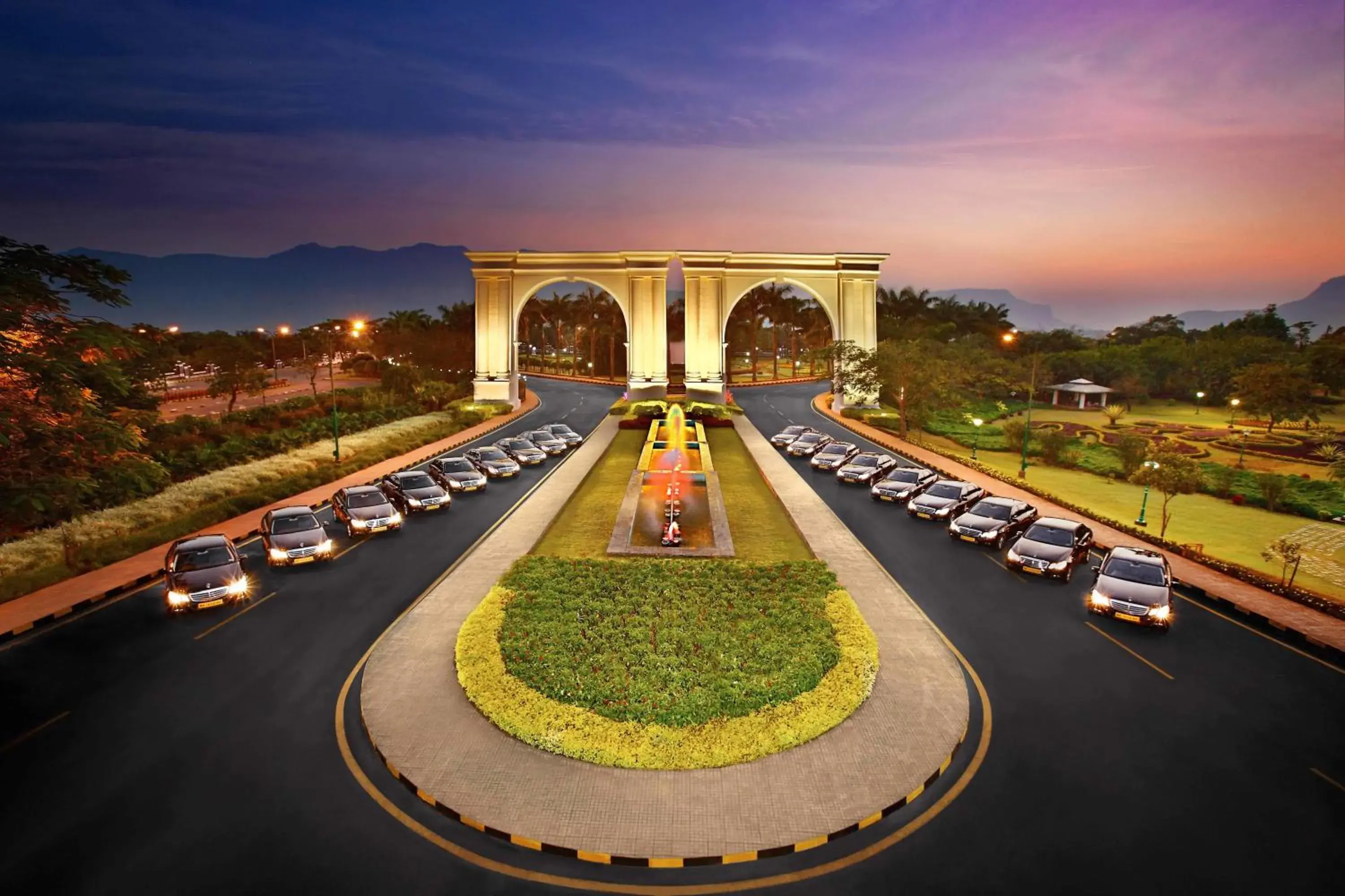 Facade/entrance in Aamby Valley City