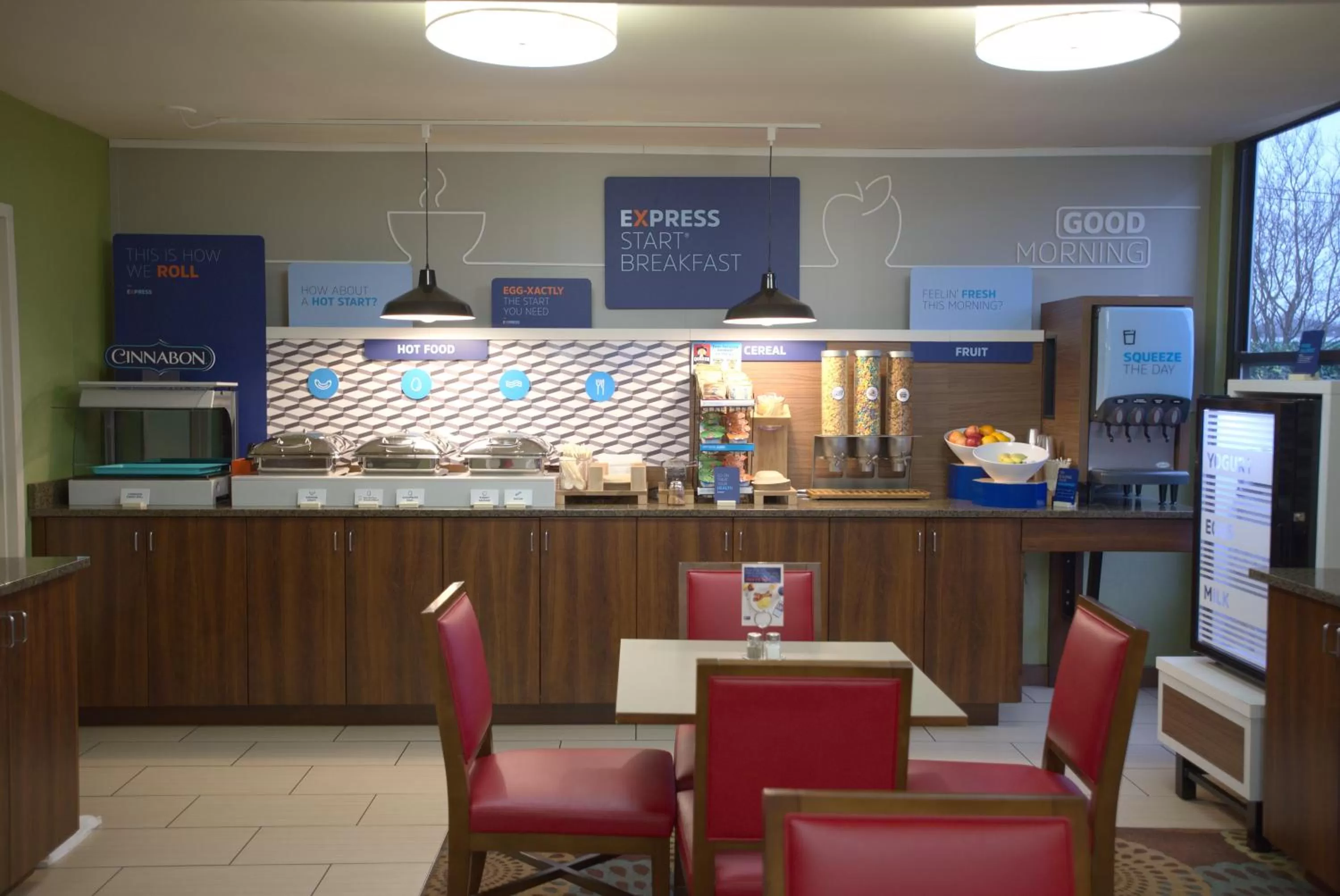 Breakfast in Holiday Inn Express Anderson I-85 - Exit 27- Highway 81 by IHG