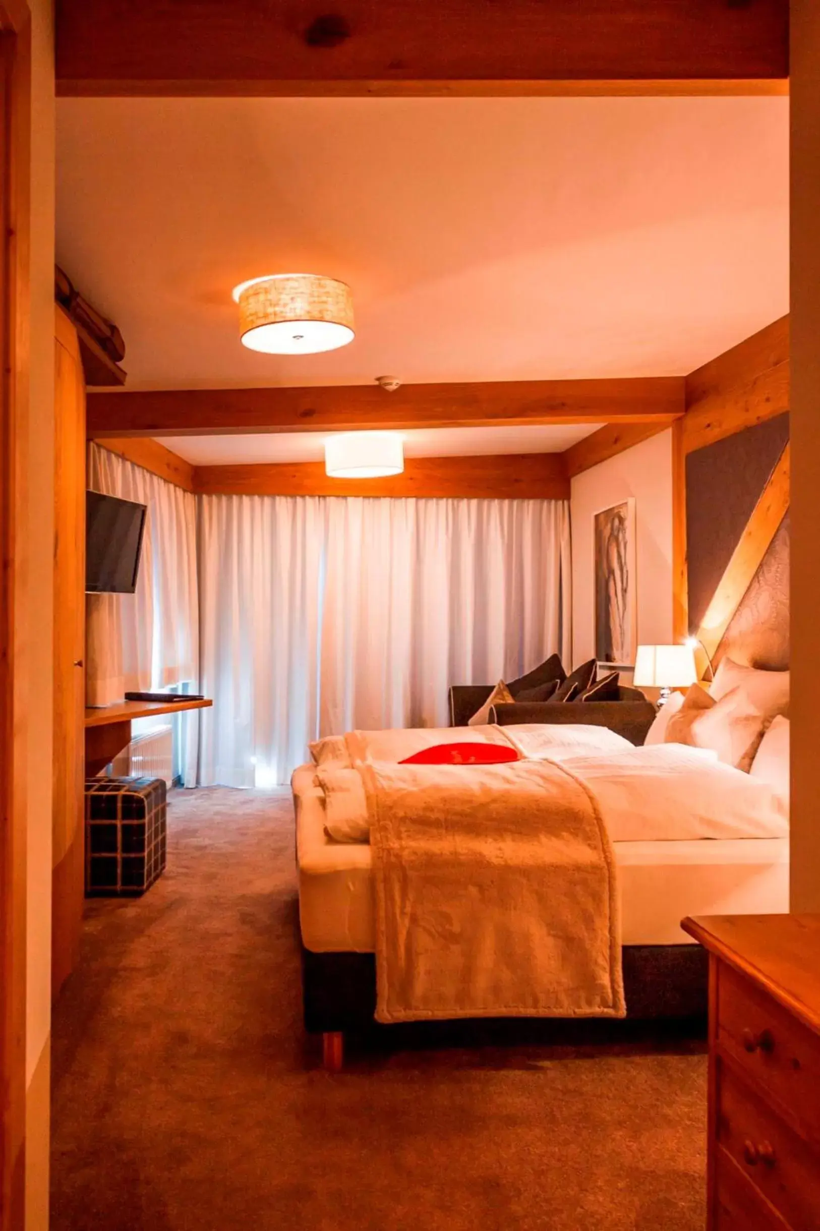 Bed in Hotel Tirolerhof 4 Sterne Superior