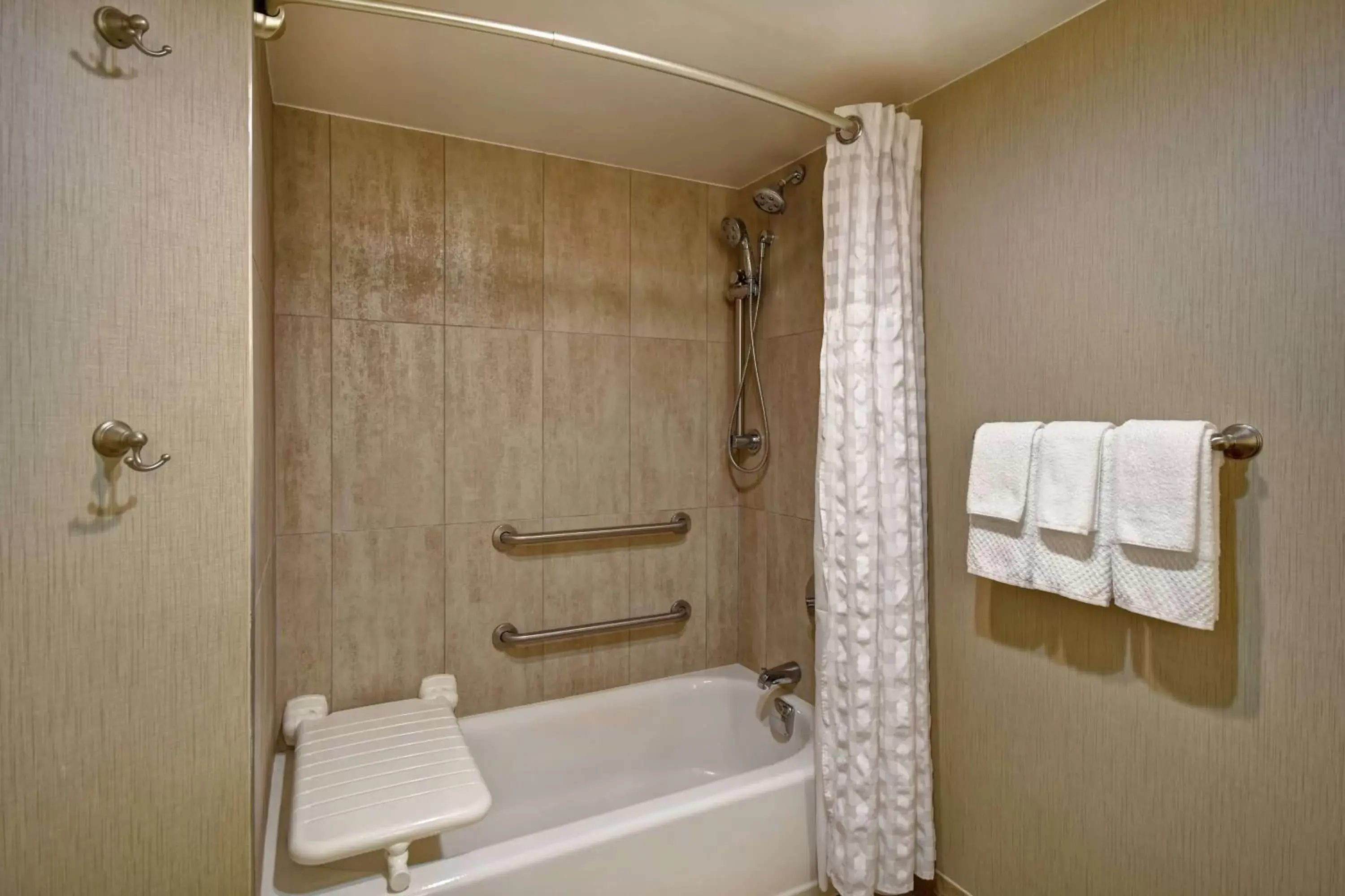 Bathroom in Embassy Suites Montgomery - Hotel & Conference Center Bathroom in Embassy Suites Montgomery - Hotel & Conference Center