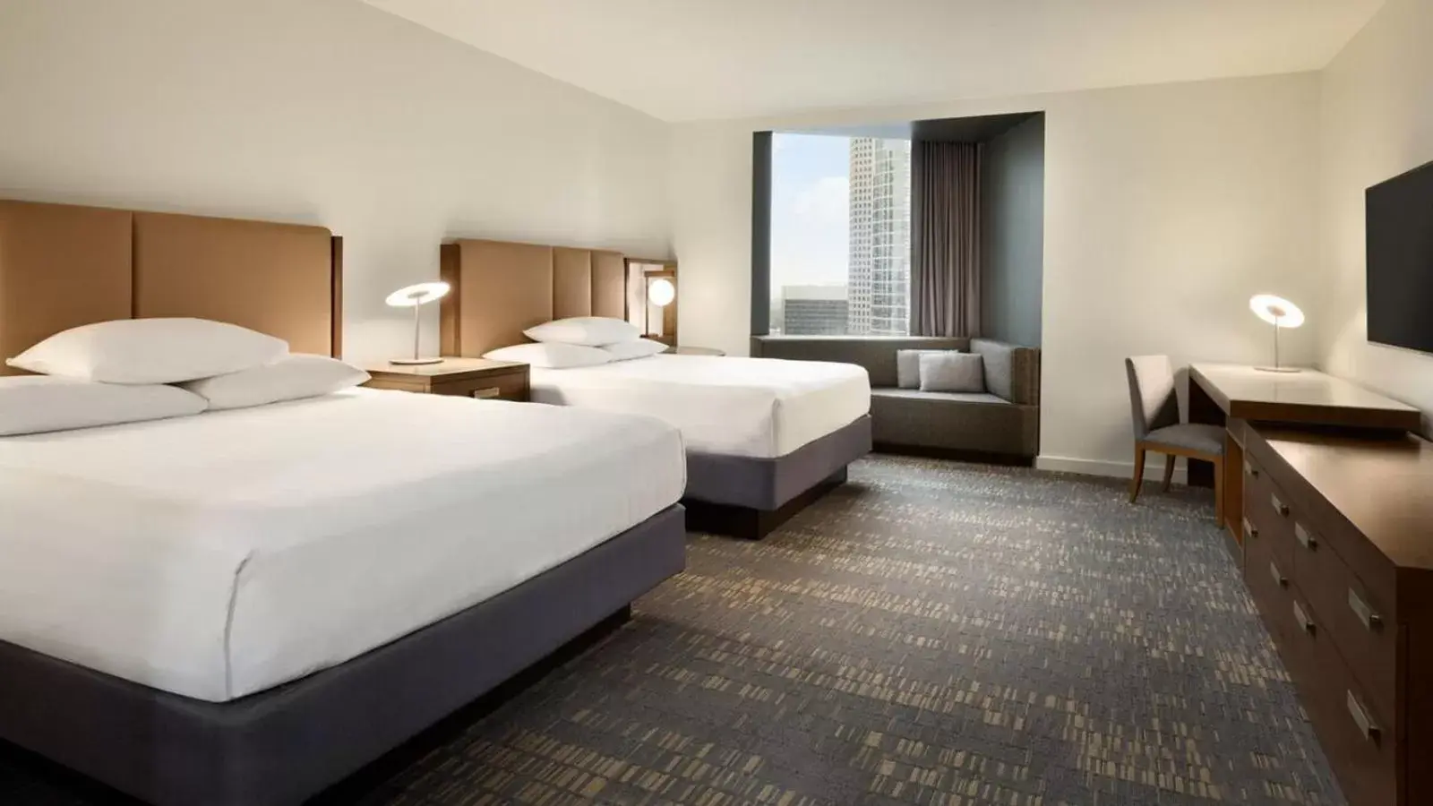 Deluxe Queen Room with Two Queen Beds in Hyatt Regency Houston