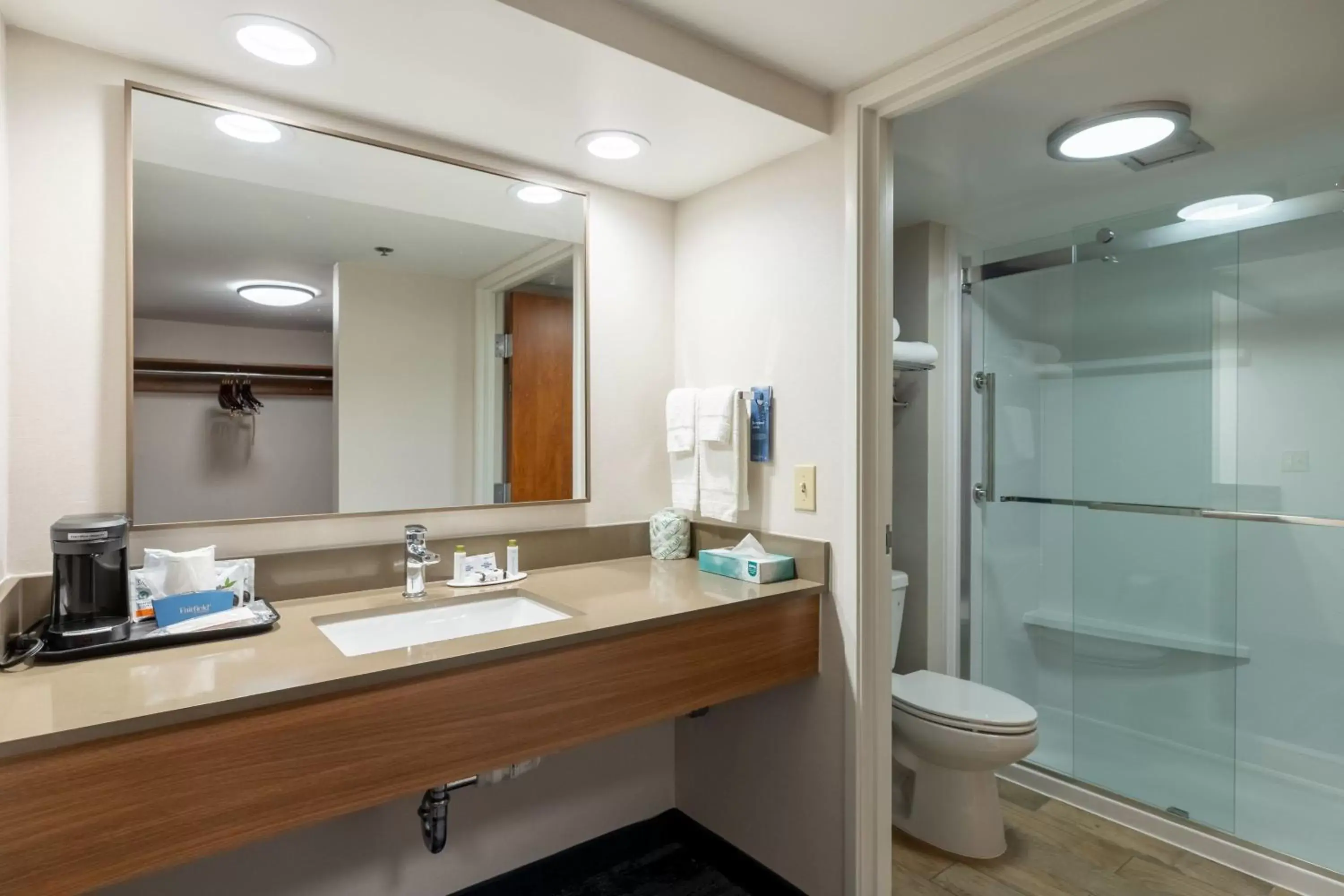 Bathroom in Fairfield Inn by Marriott Evansville West