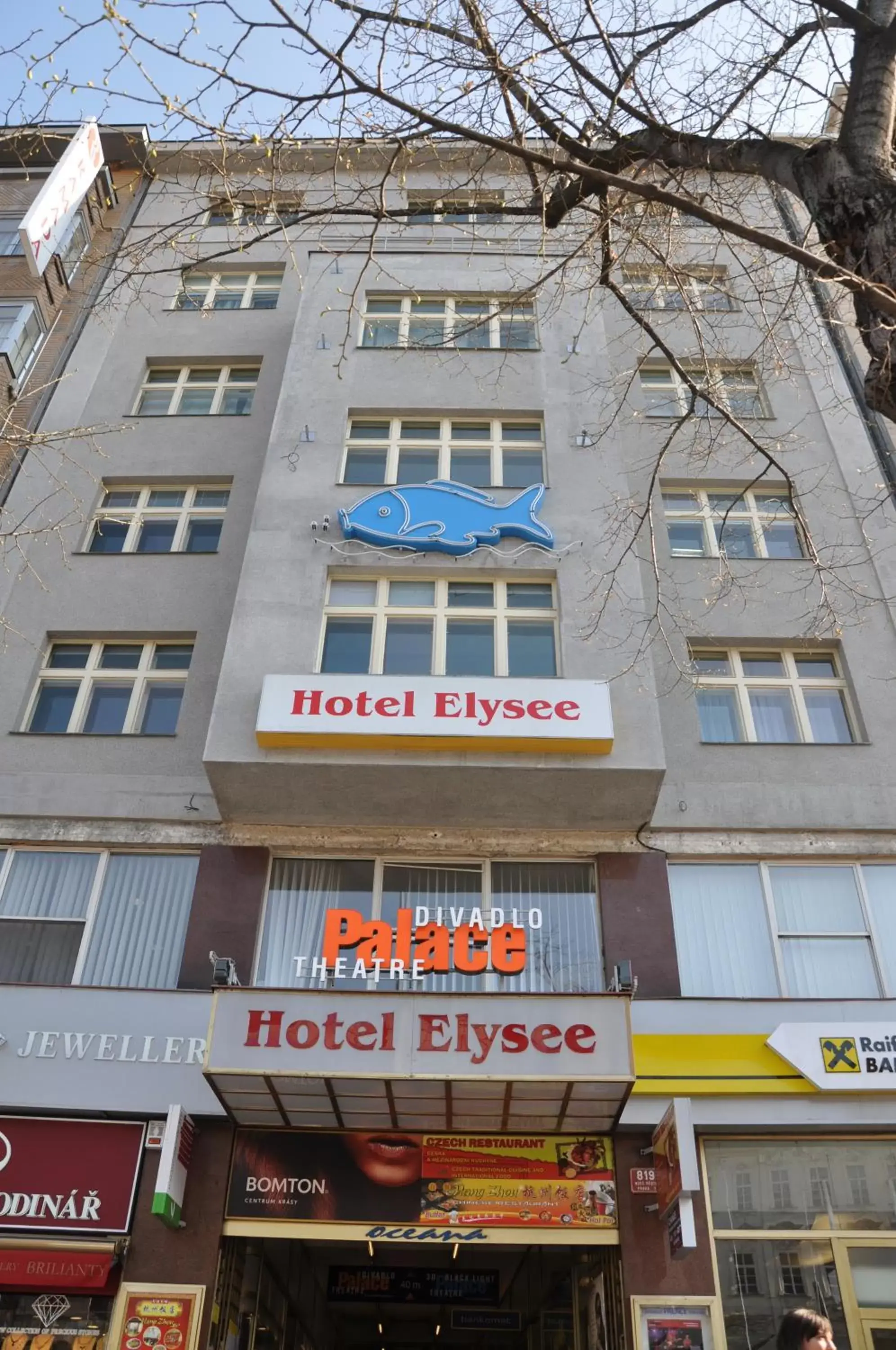 Property building in Elysee Hotel