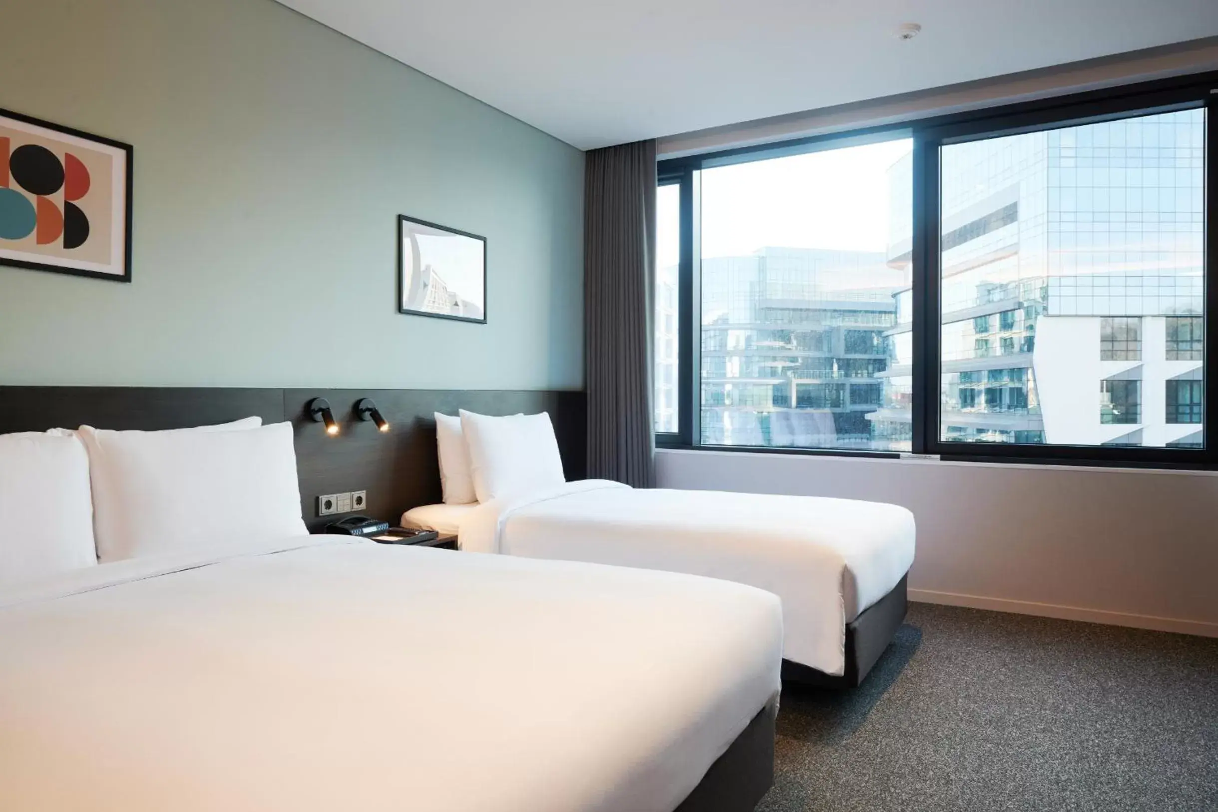 Bedroom, Bed in Nine Tree Premier Hotel Seoul Pangyo