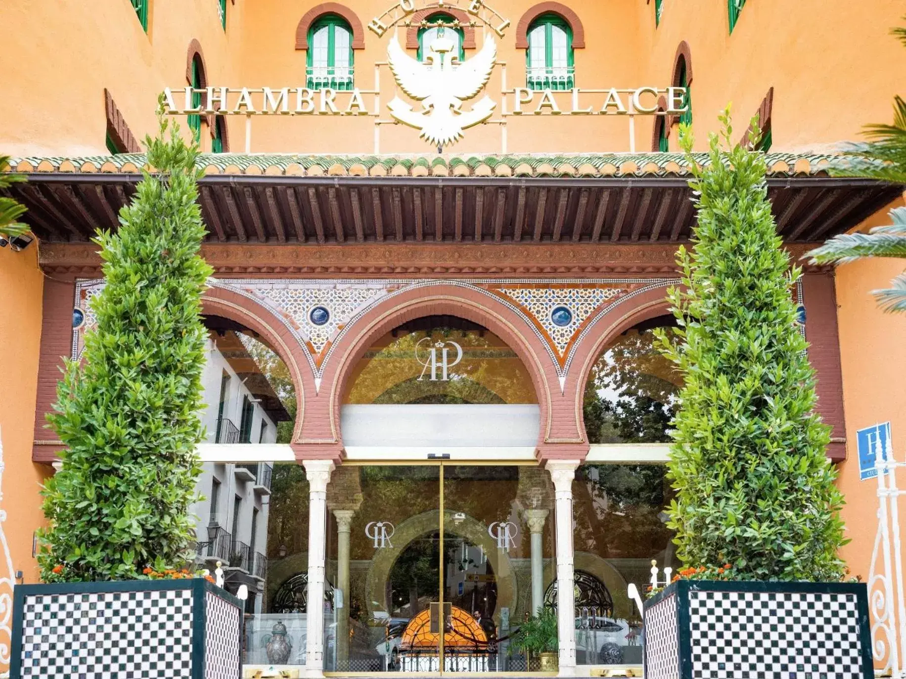 Property building in Alhambra Palace Hotel